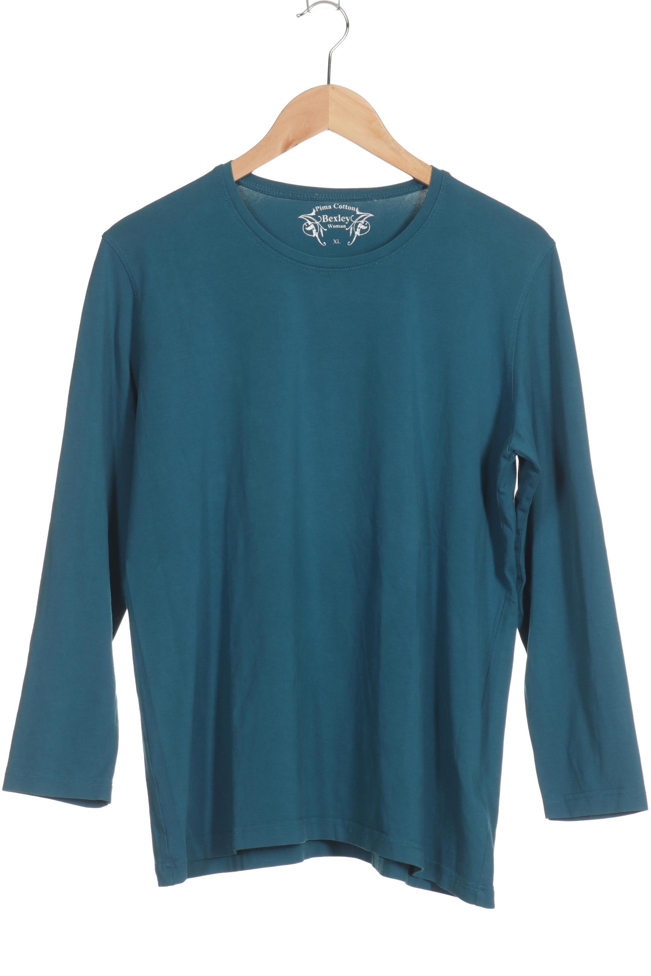 

Bexleys Damen Langarmshirt, blau, Gr.