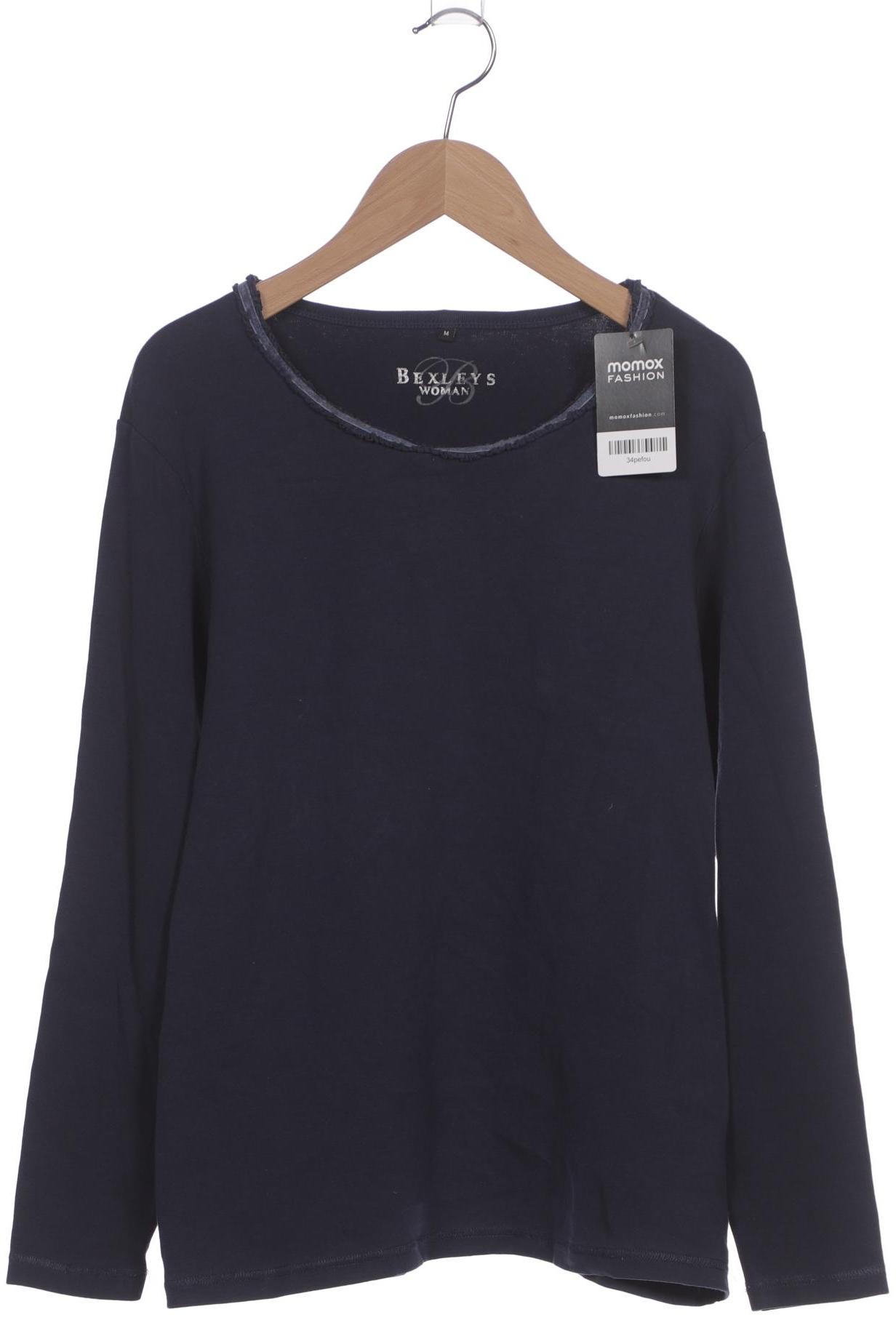 

Bexleys Damen Langarmshirt, marineblau, Gr. 38