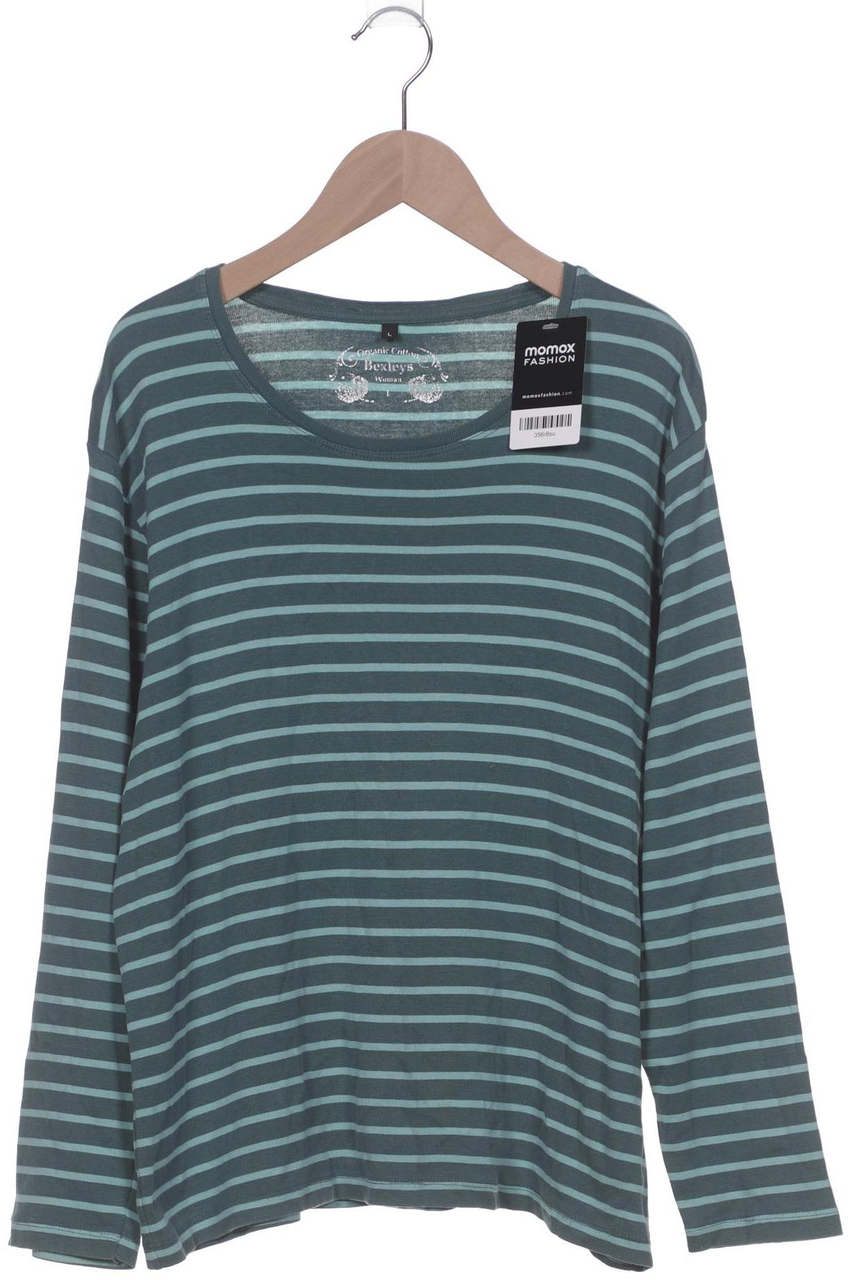 

Bexleys Damen Langarmshirt, türkis, Gr. 42