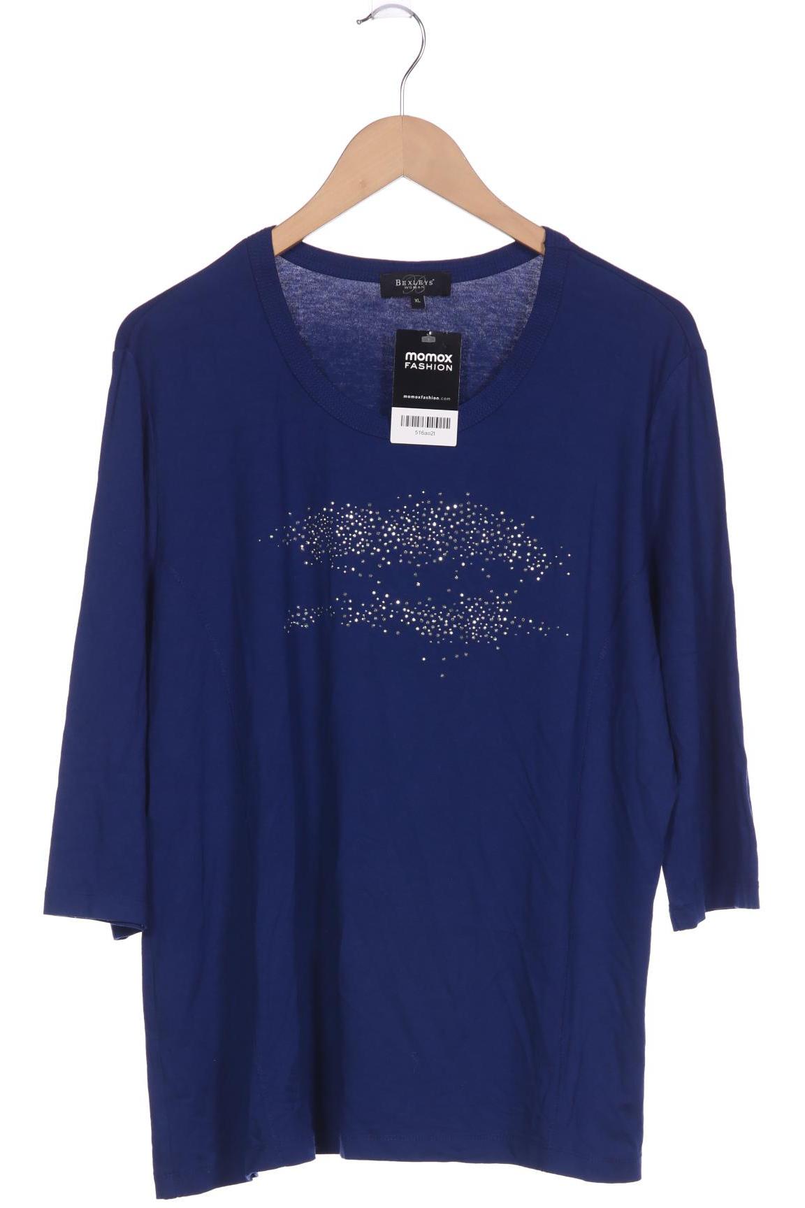 

Bexleys Damen Langarmshirt, marineblau, Gr. 44