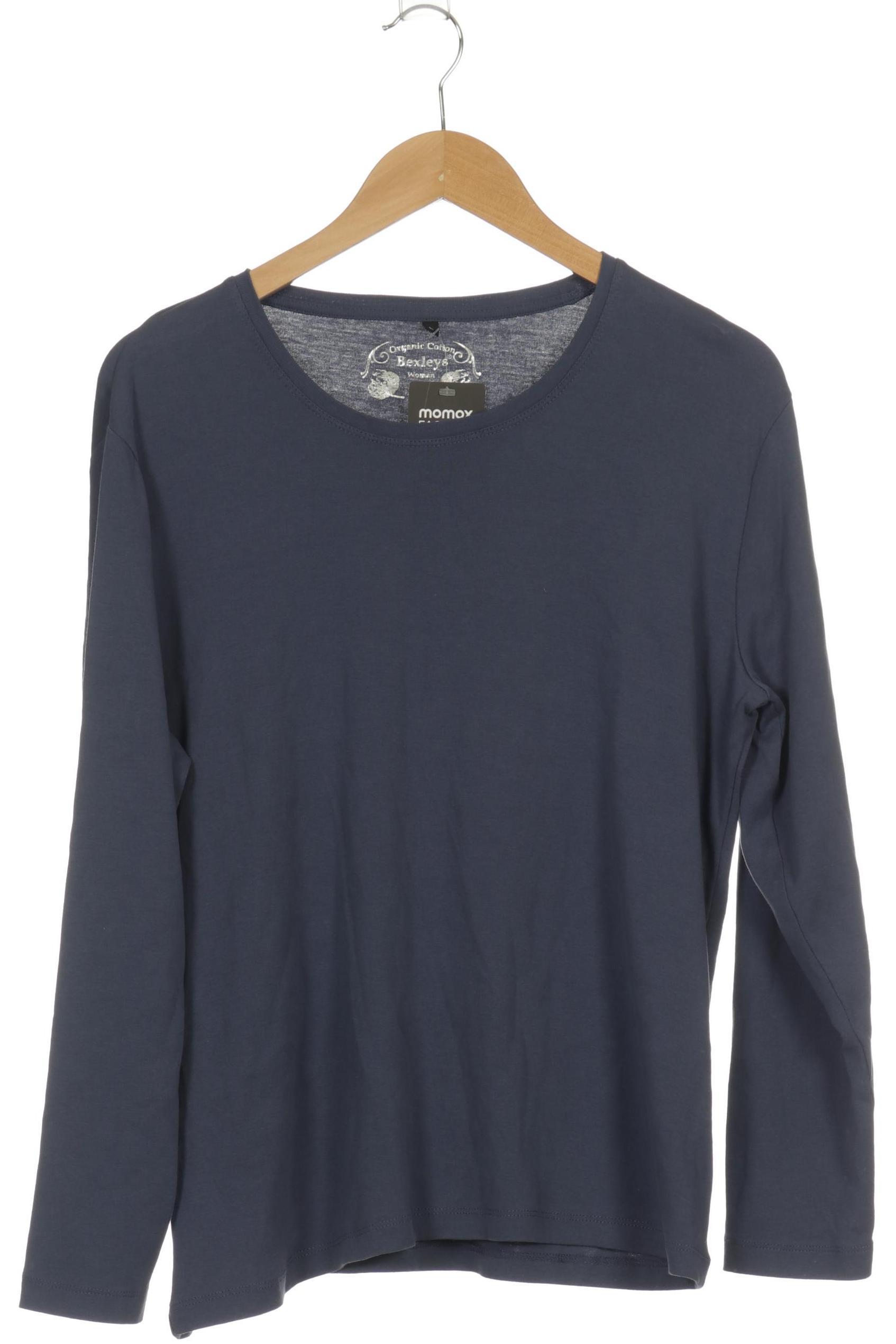 

Bexleys Damen Langarmshirt, blau, Gr.