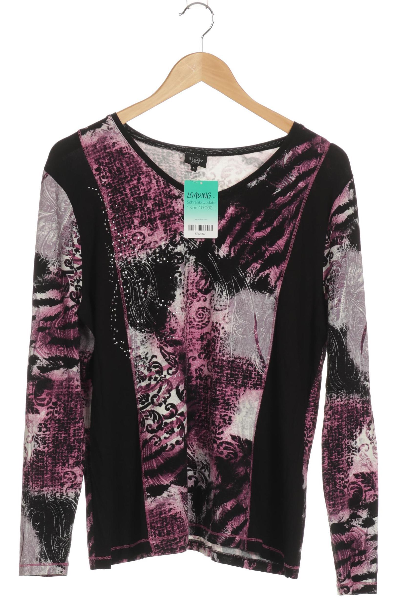 

Bexleys Damen Langarmshirt, lila, Gr.