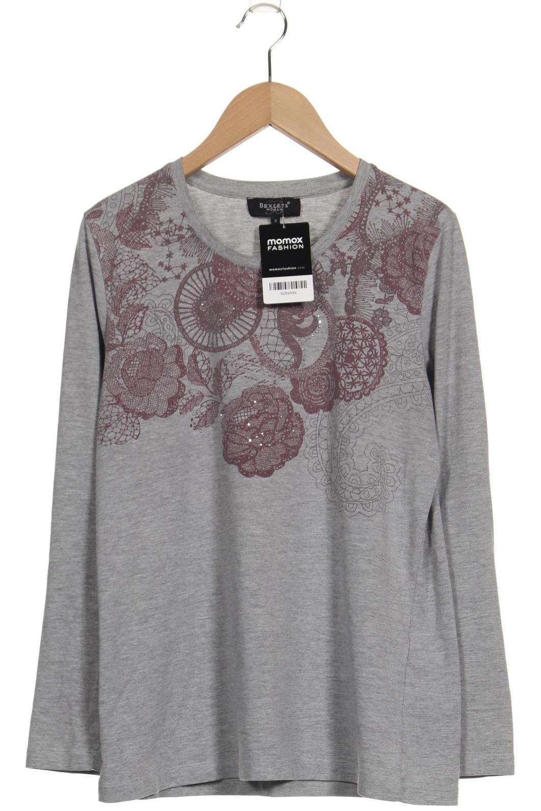 

Bexleys Damen Langarmshirt, grau, Gr. 36