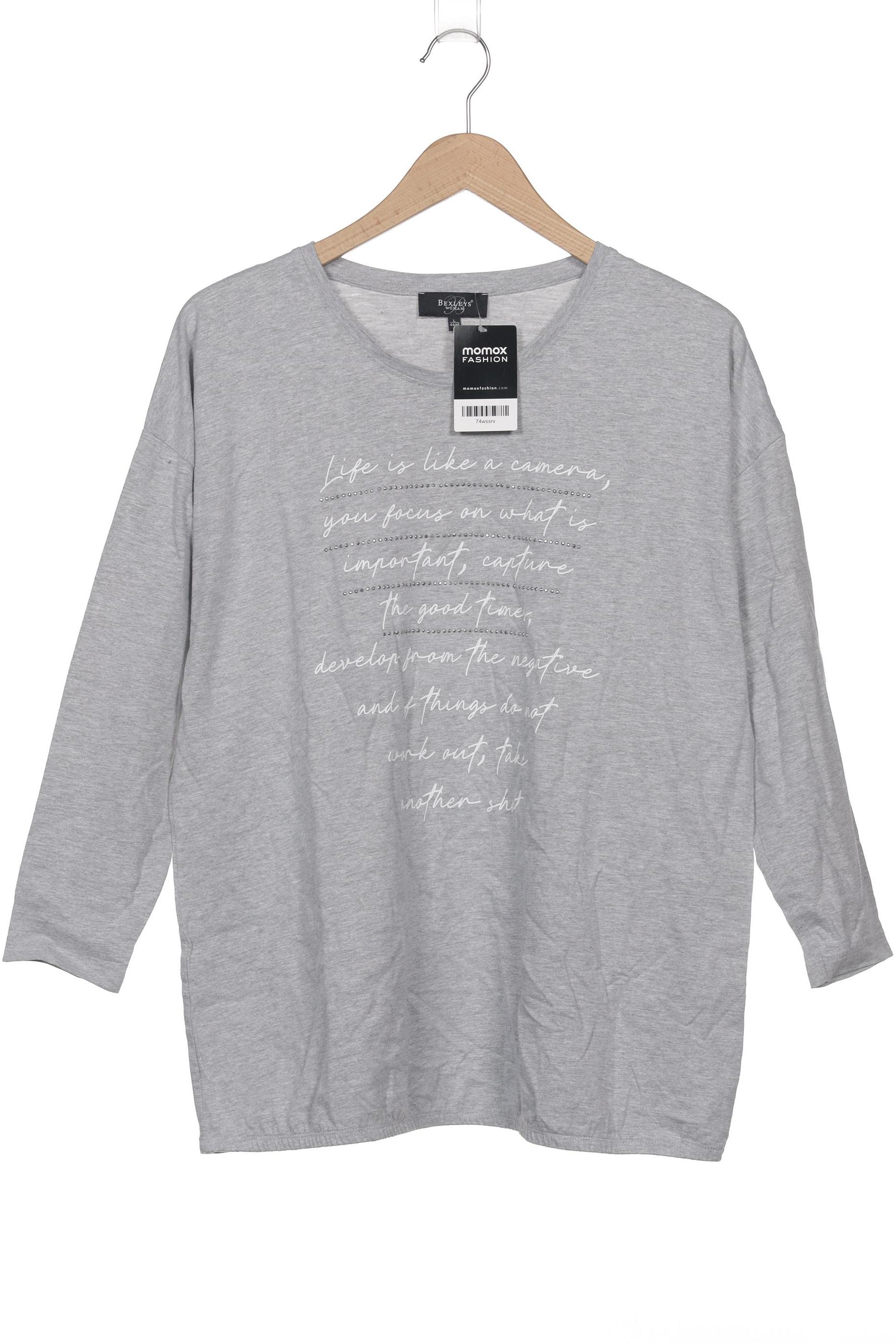 

Bexleys Damen Langarmshirt, grau, Gr. 42