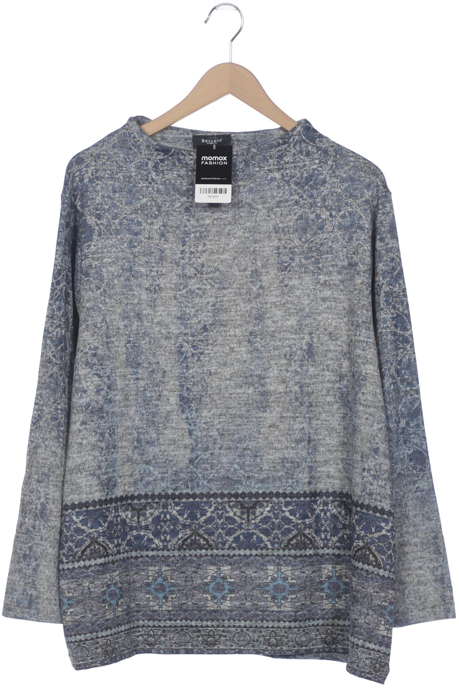 

Bexleys Damen Langarmshirt, blau, Gr. 44