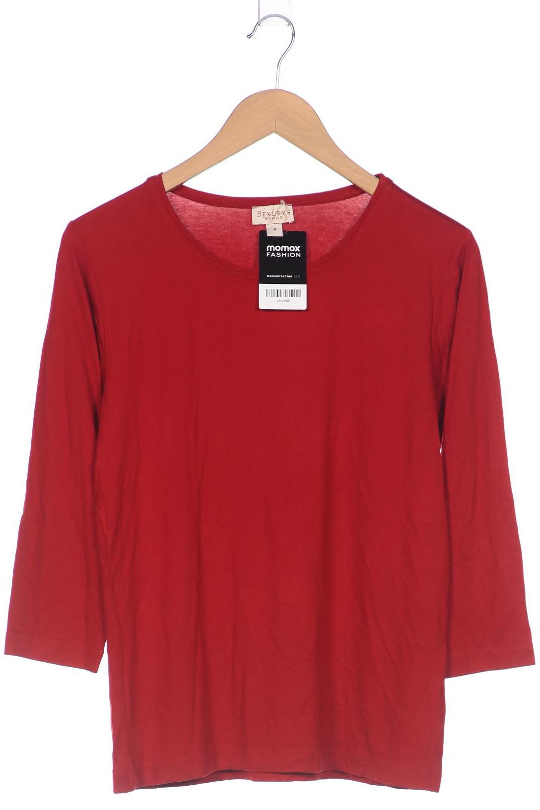 

Bexleys Damen Langarmshirt, rot, Gr. 36