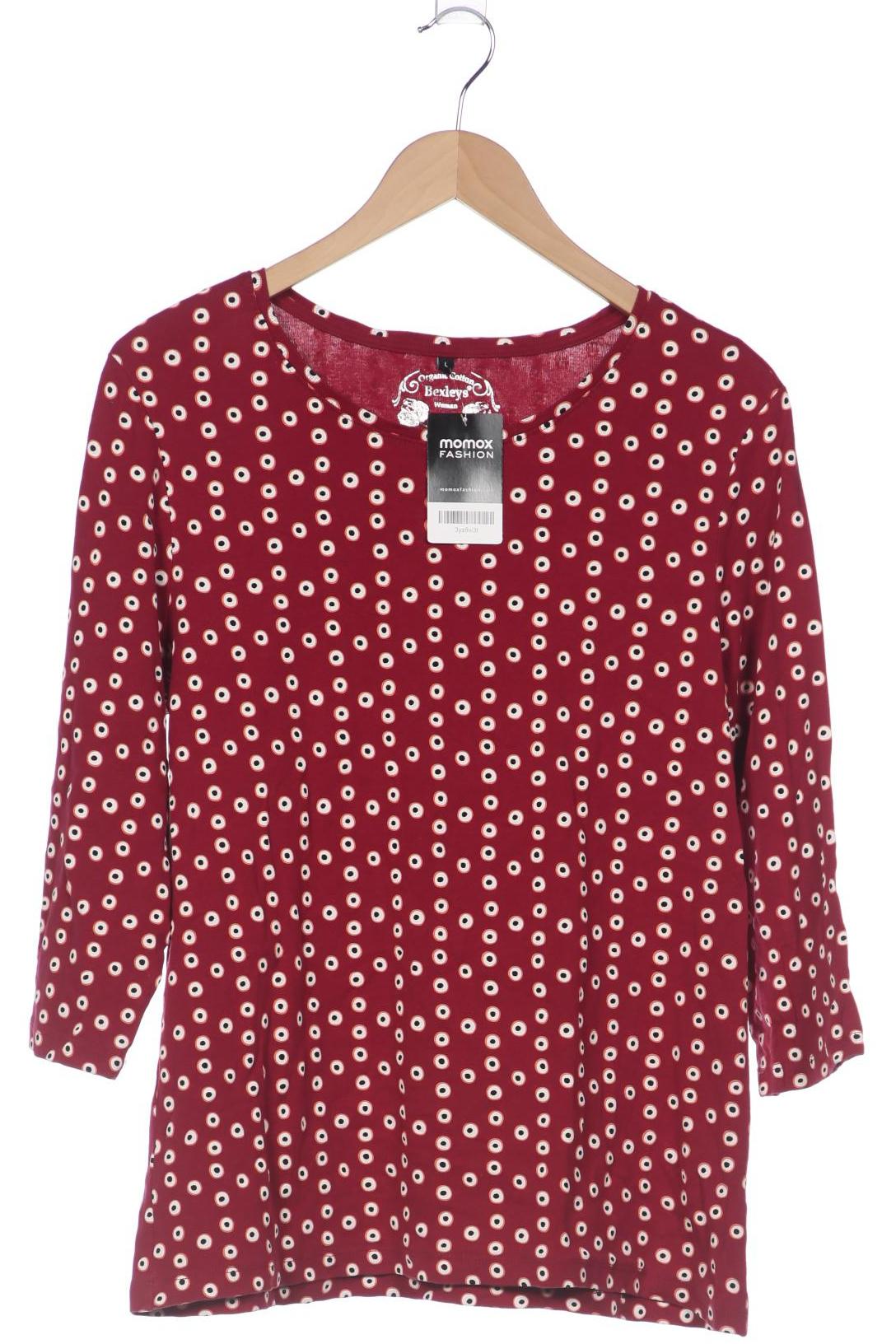 

Bexleys Damen Langarmshirt, bordeaux, Gr. 42