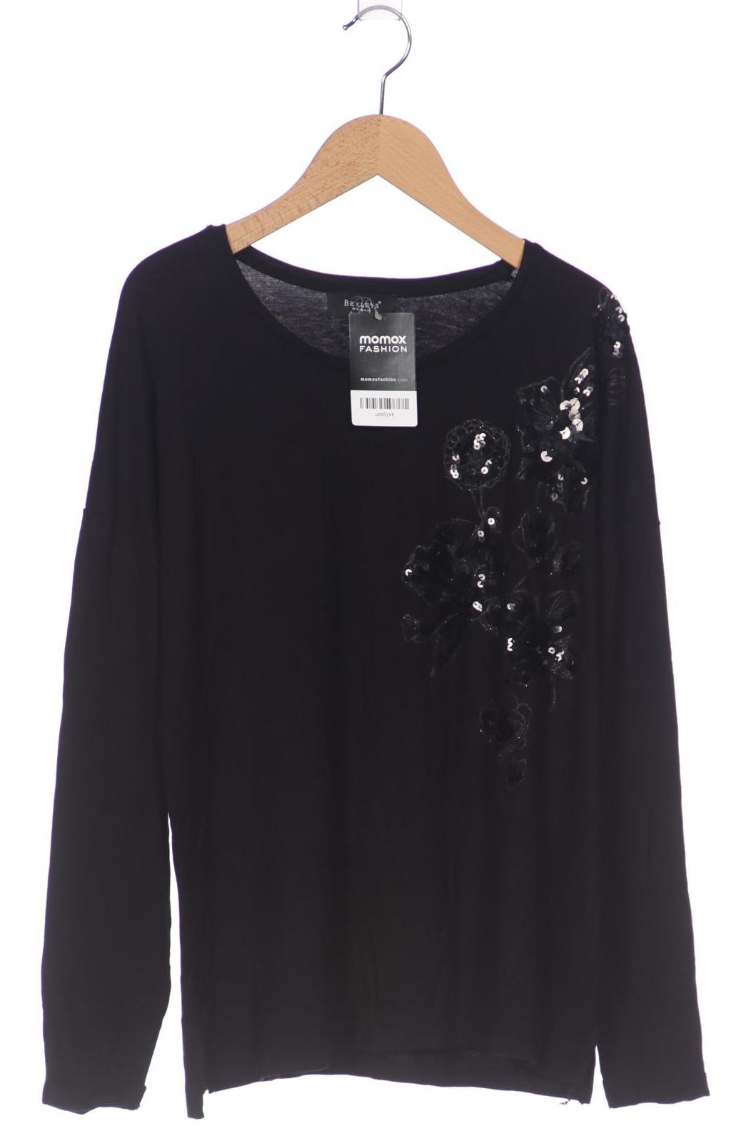 

Bexleys Damen Langarmshirt, schwarz, Gr. 36