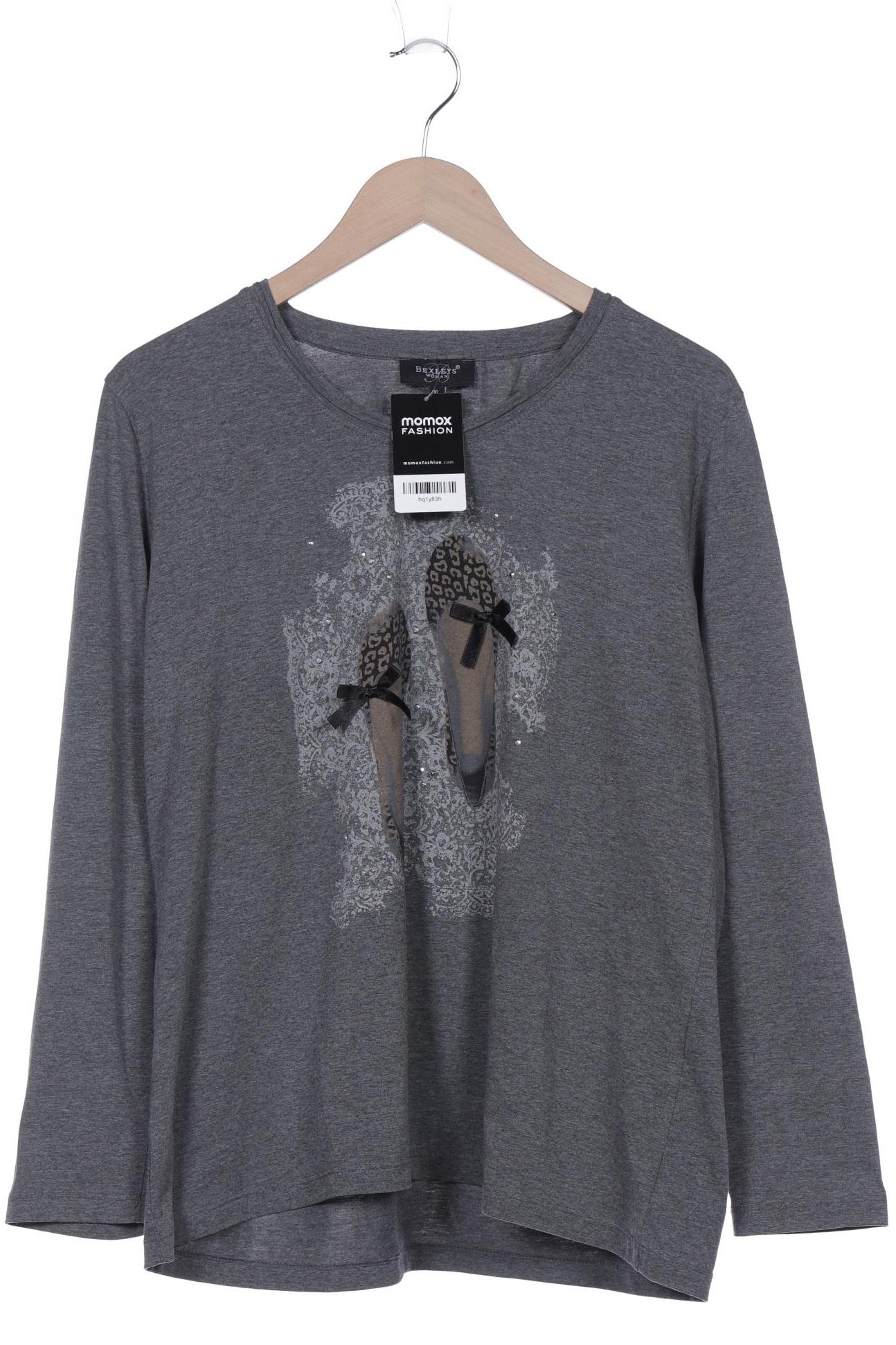 

Bexleys Damen Langarmshirt, grau, Gr. 44