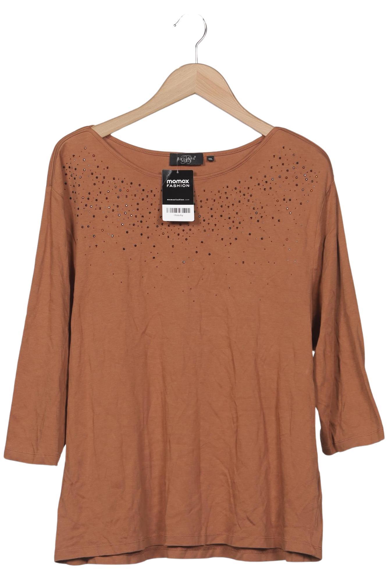 

Bexleys Damen Langarmshirt, braun, Gr. 46