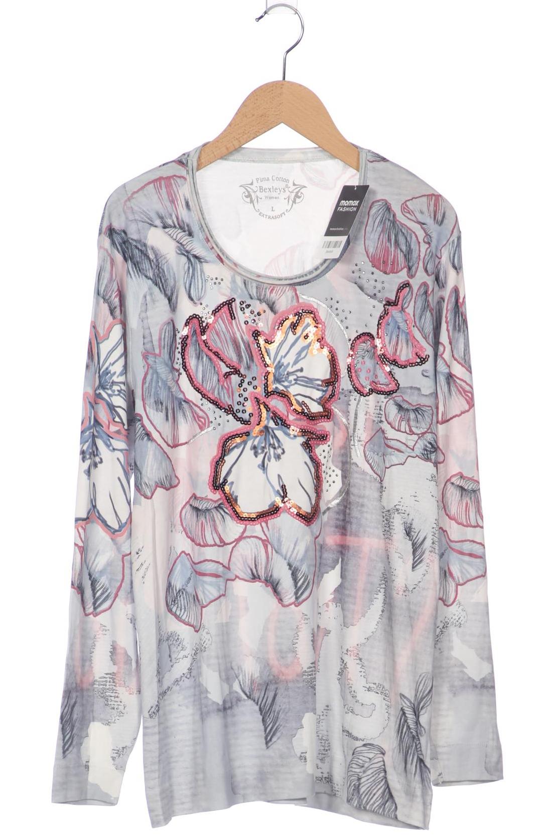 

Bexleys Damen Langarmshirt, hellblau, Gr. 42