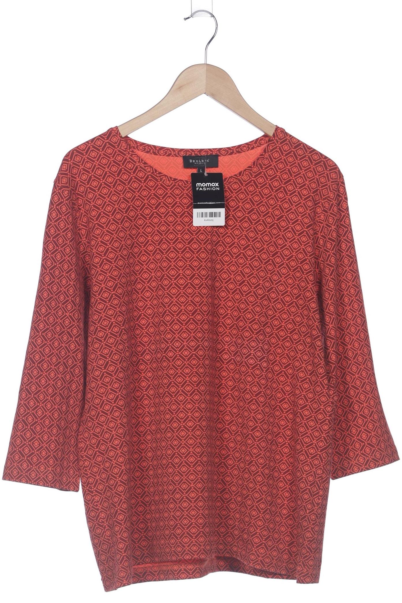 

Bexleys Damen Langarmshirt, rot, Gr. 42
