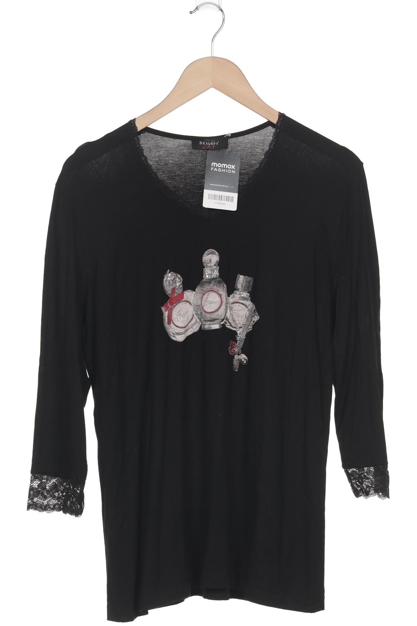 

Bexleys Damen Langarmshirt, schwarz, Gr. 38