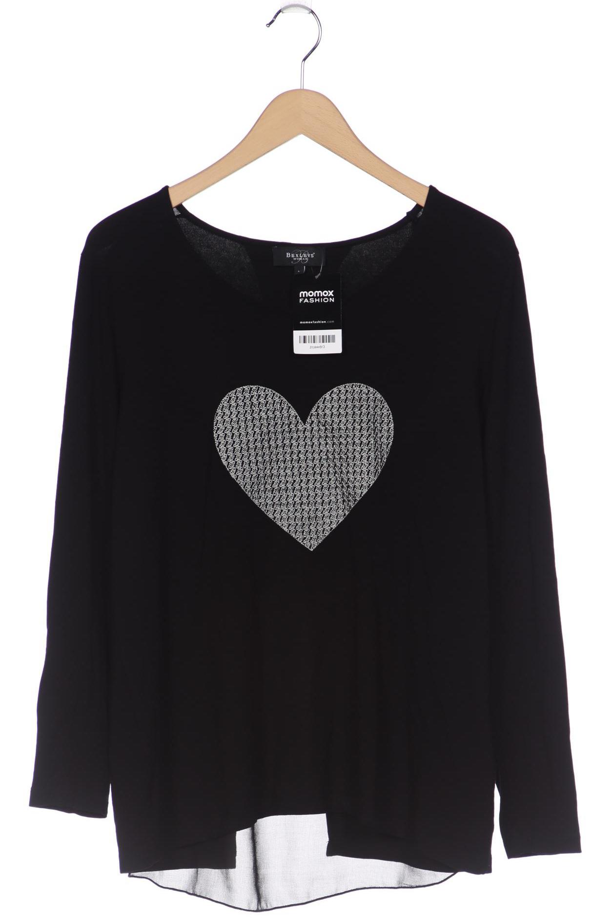 

Bexleys Damen Langarmshirt, schwarz