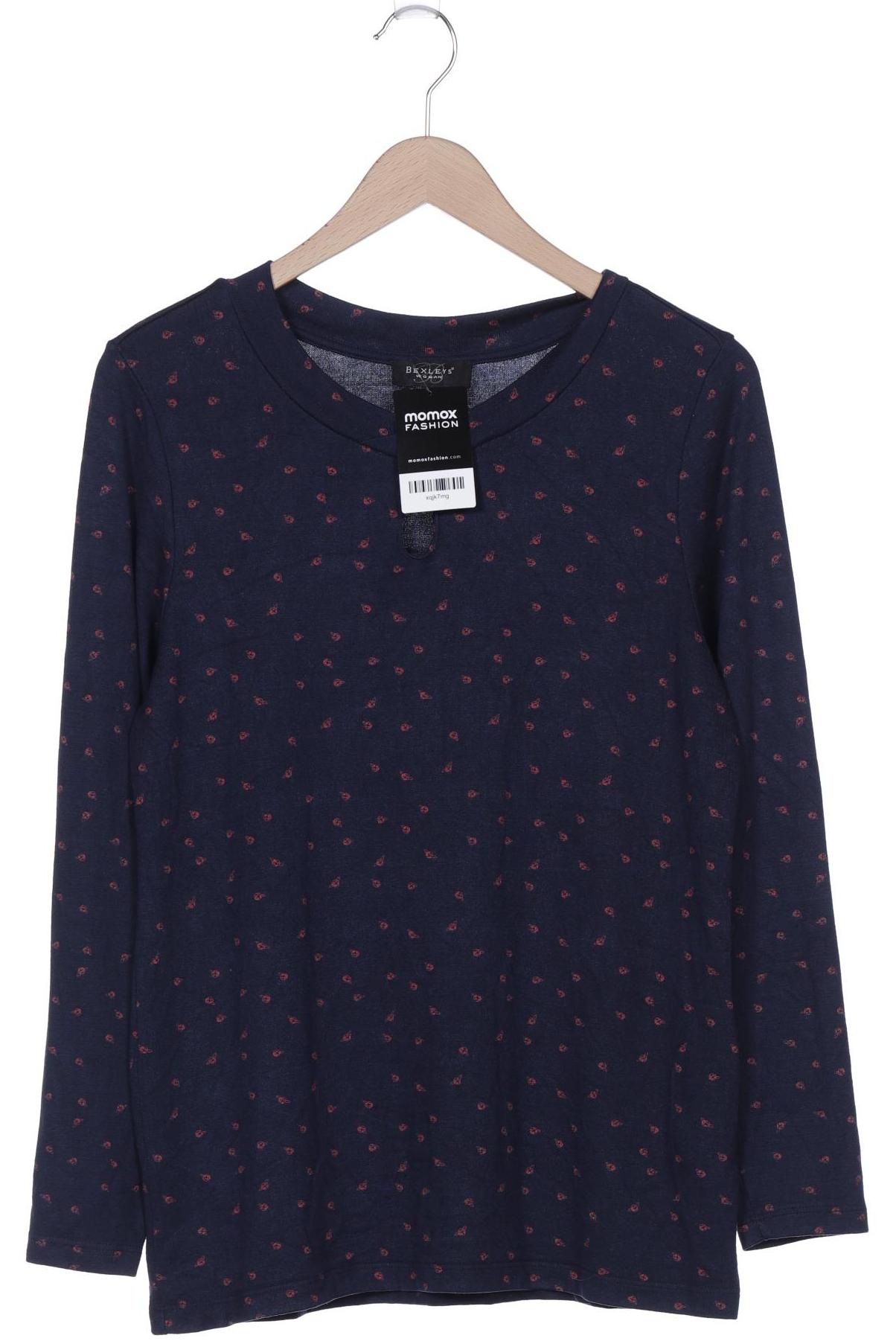 

Bexleys Damen Langarmshirt, marineblau, Gr. 38