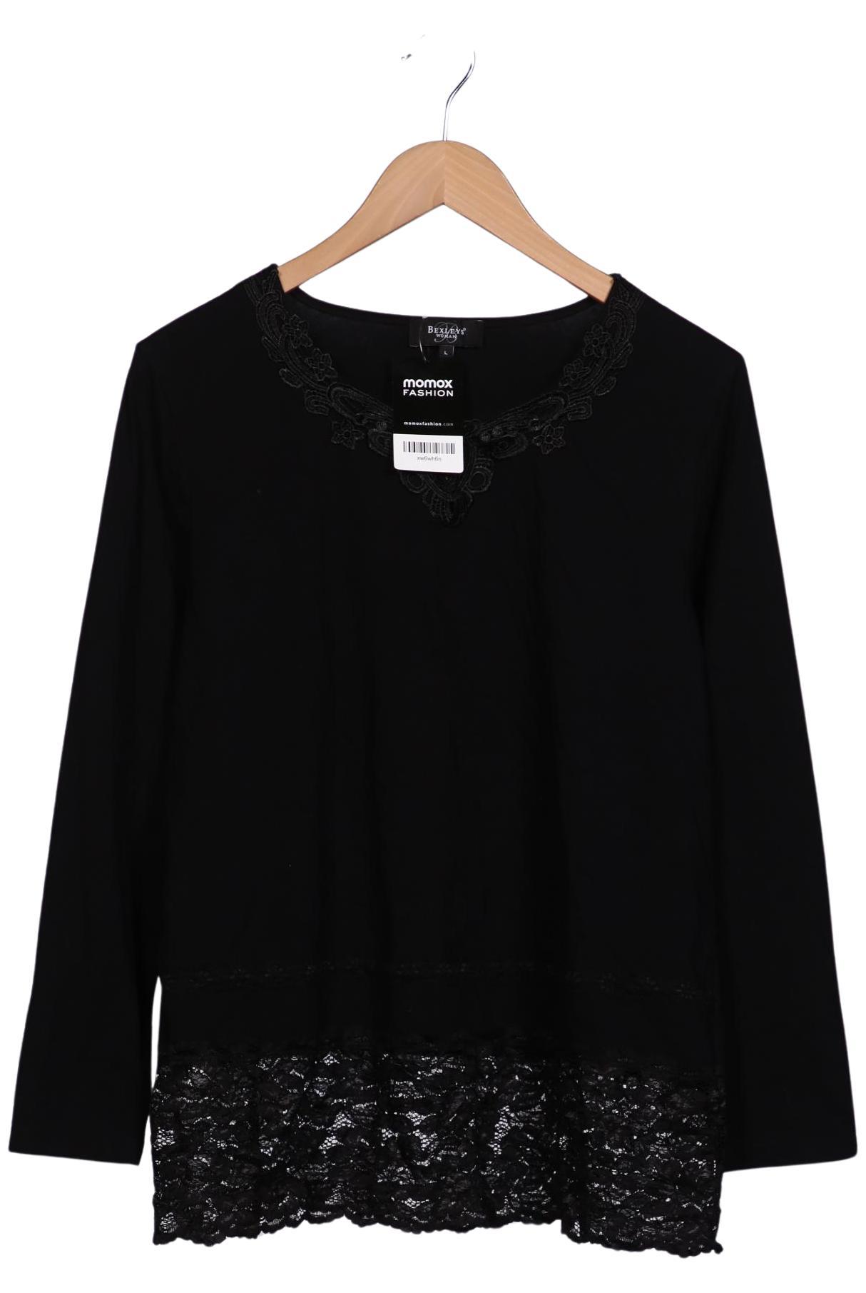 

Bexleys Damen Langarmshirt, schwarz, Gr. 42