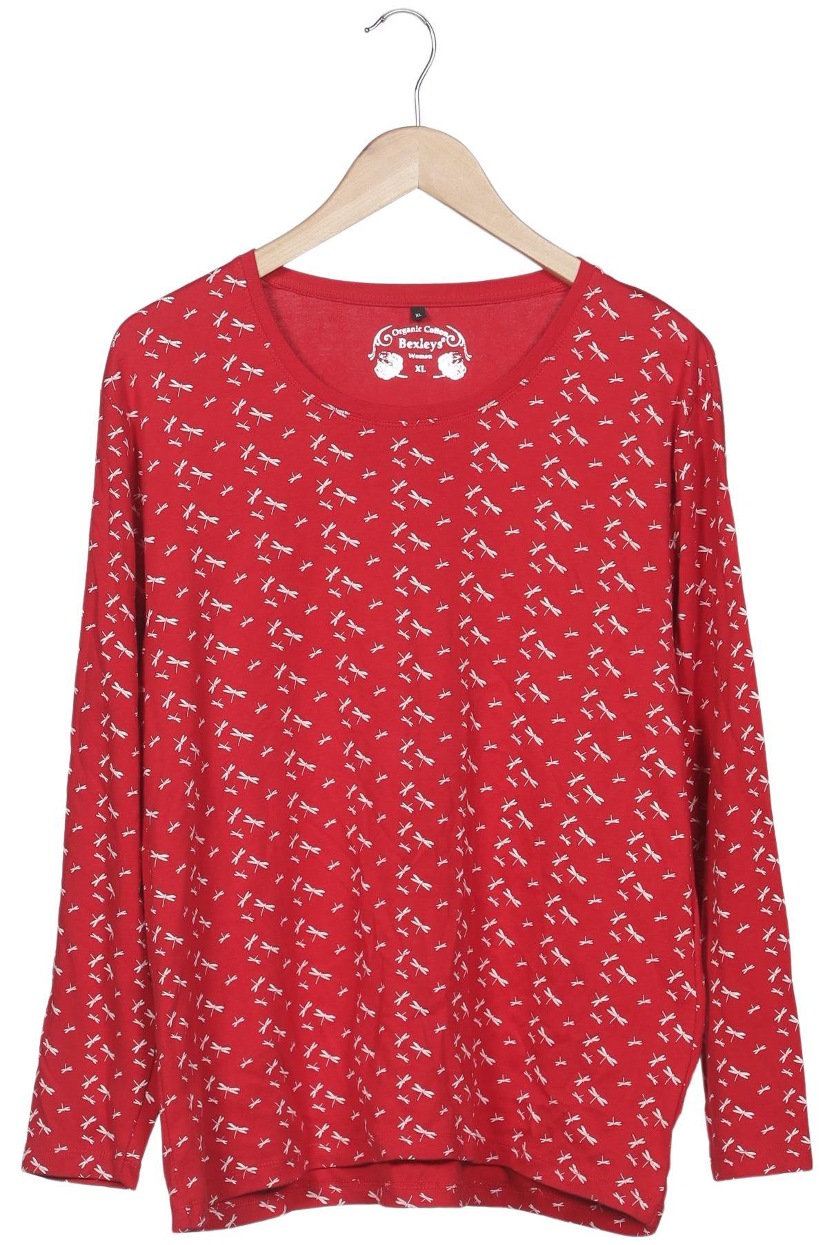 

Bexleys Damen Langarmshirt, rot, Gr. 44