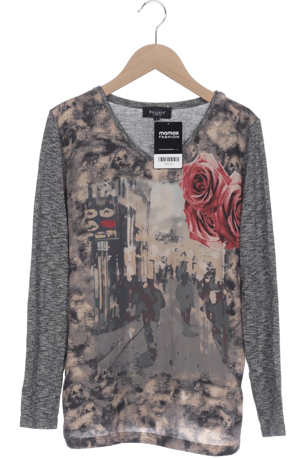 

Bexleys Damen Langarmshirt, grau, Gr. 36