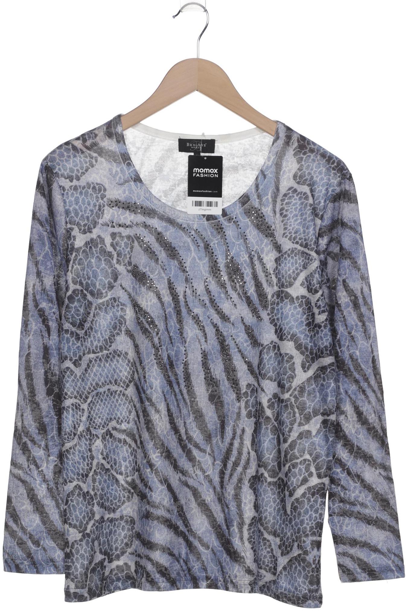 

Bexleys Damen Langarmshirt, blau, Gr. 42