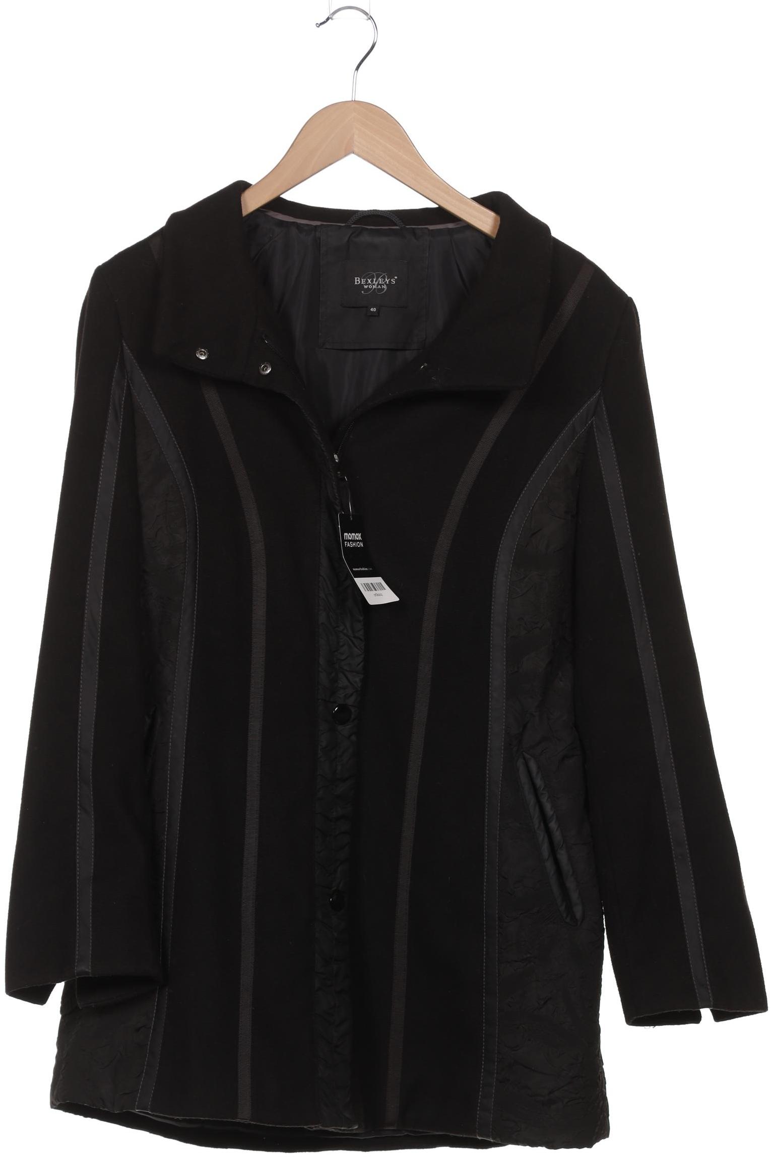 

Bexleys Damen Mantel, schwarz, Gr. 40