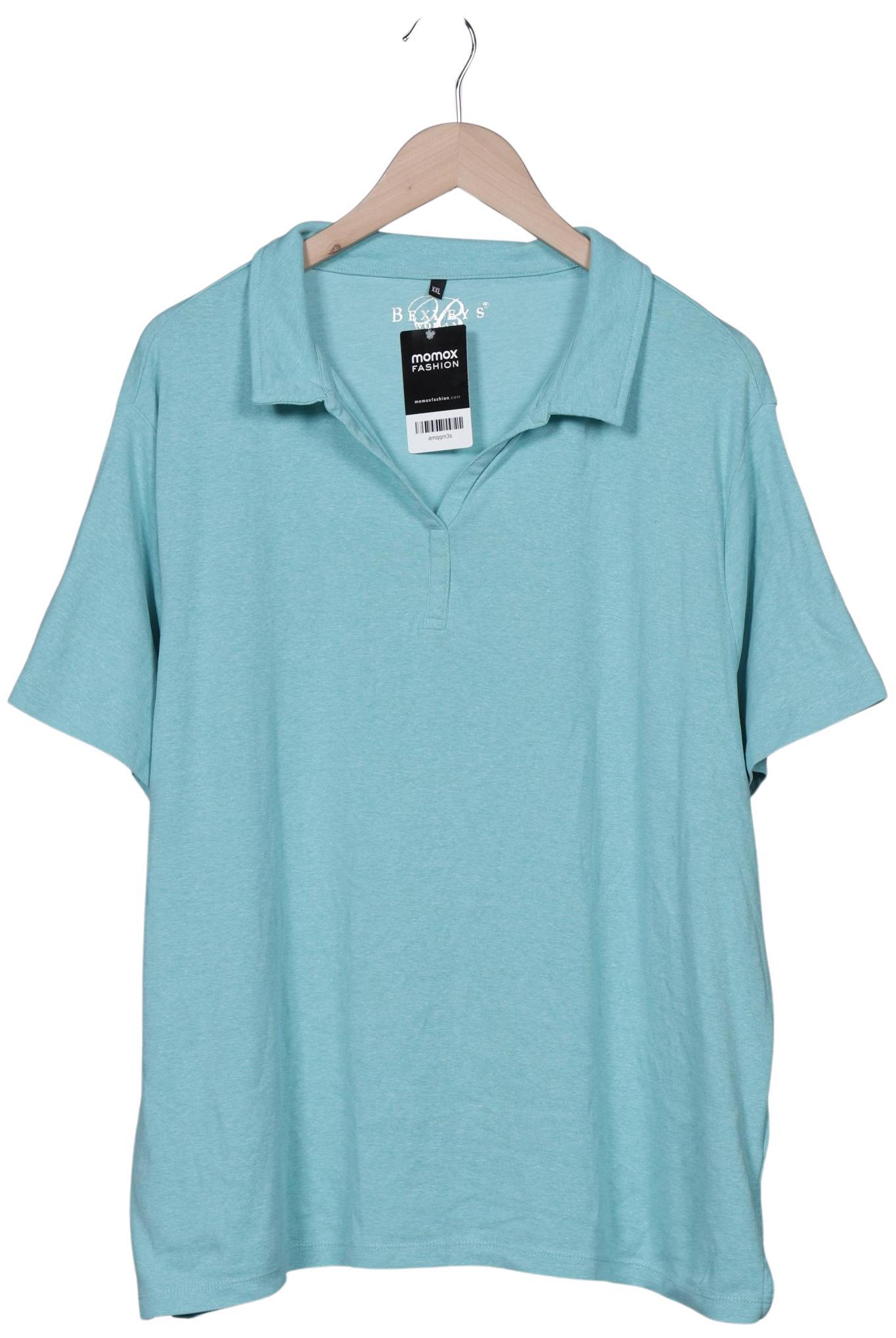 

Bexleys Damen Poloshirt, türkis, Gr. 46