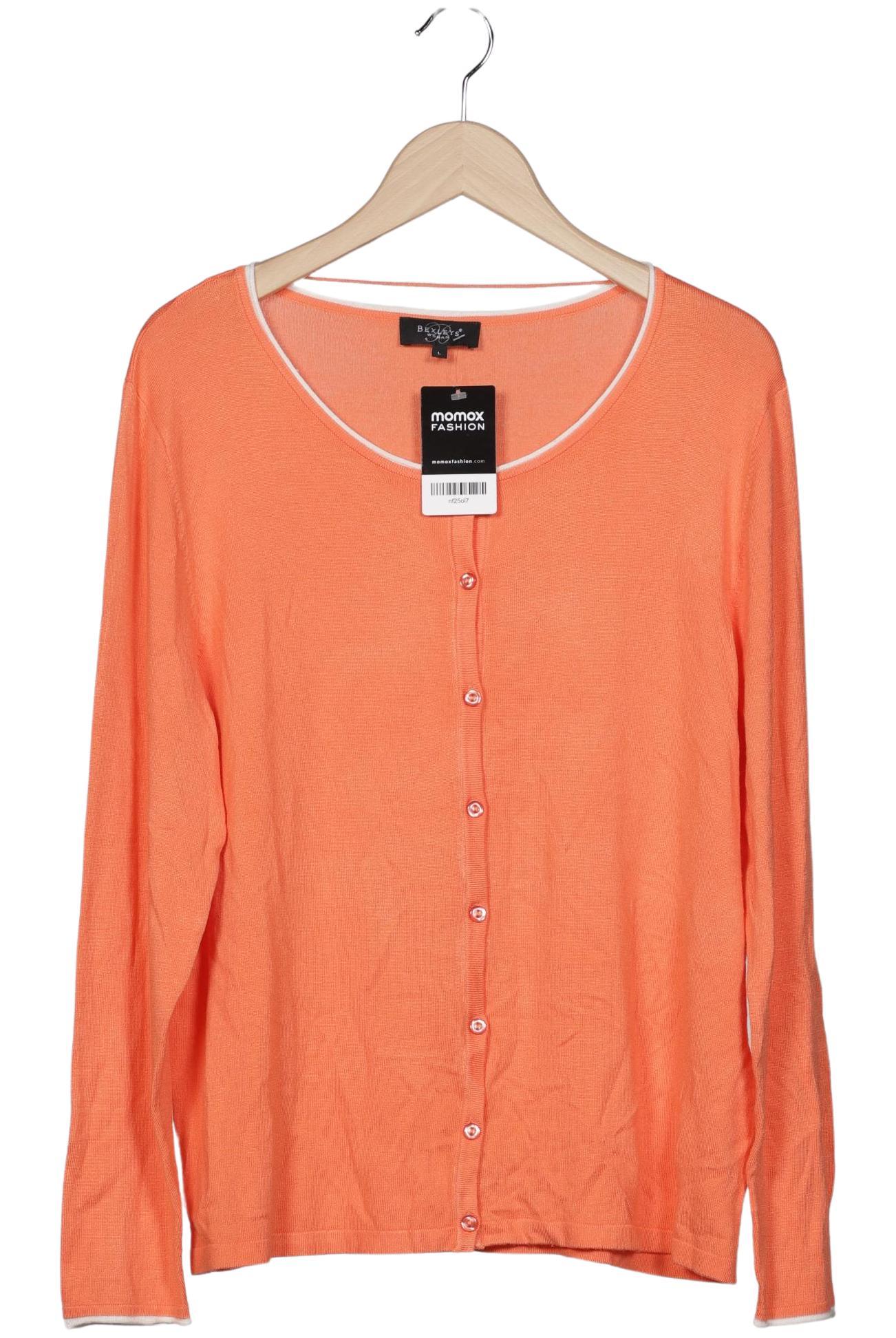 

Bexleys Damen Strickjacke, orange, Gr. 42