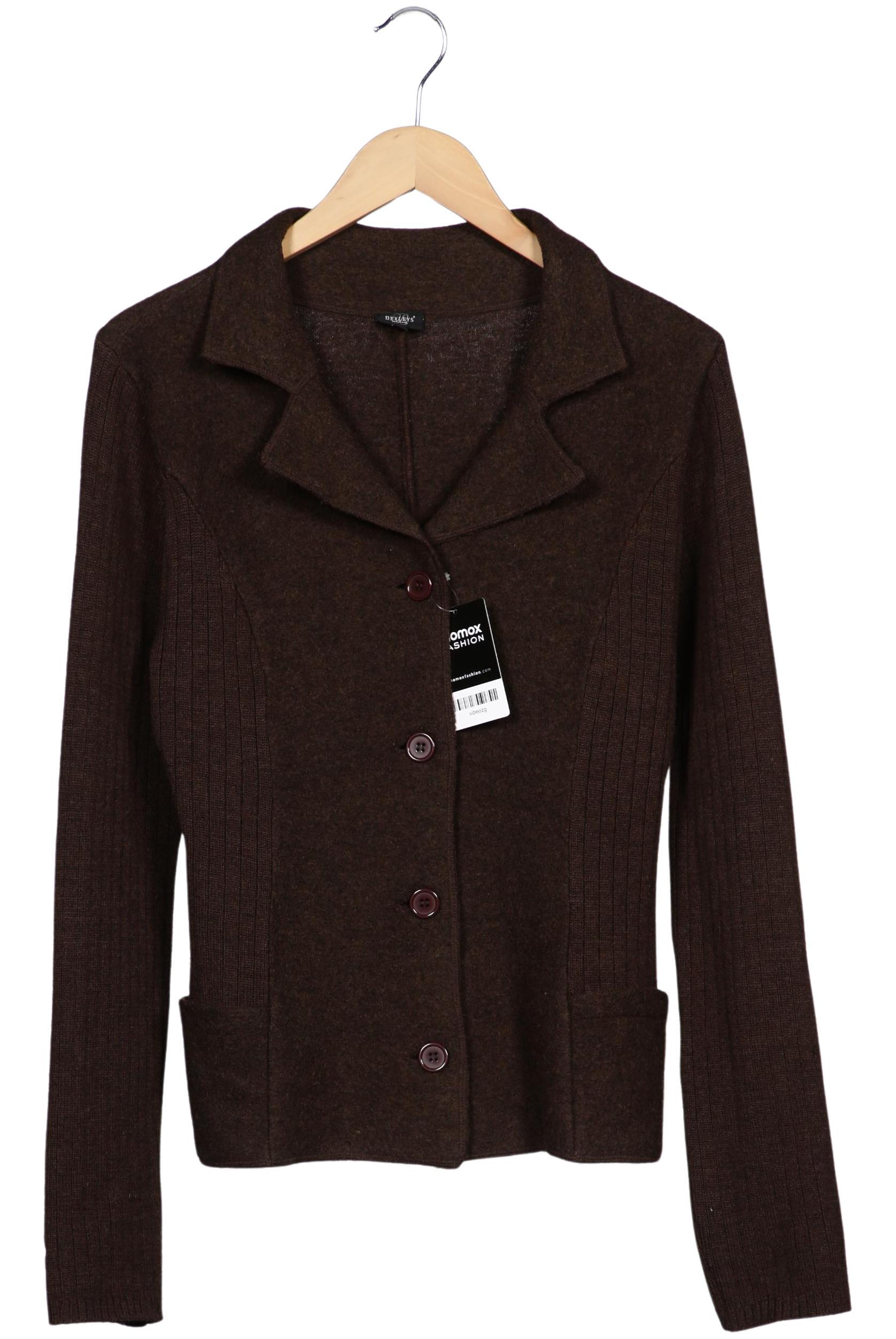 

Bexleys Damen Strickjacke, braun, Gr. 36