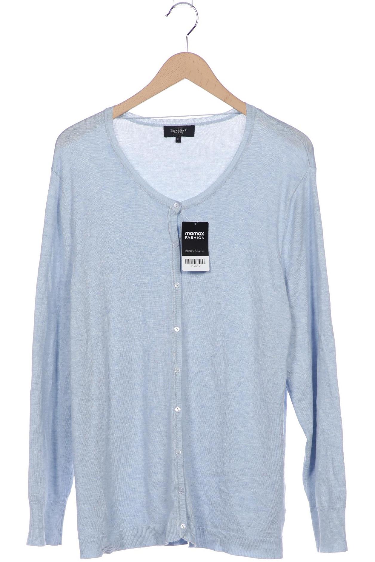 

Bexleys Damen Strickjacke, hellblau, Gr. 44
