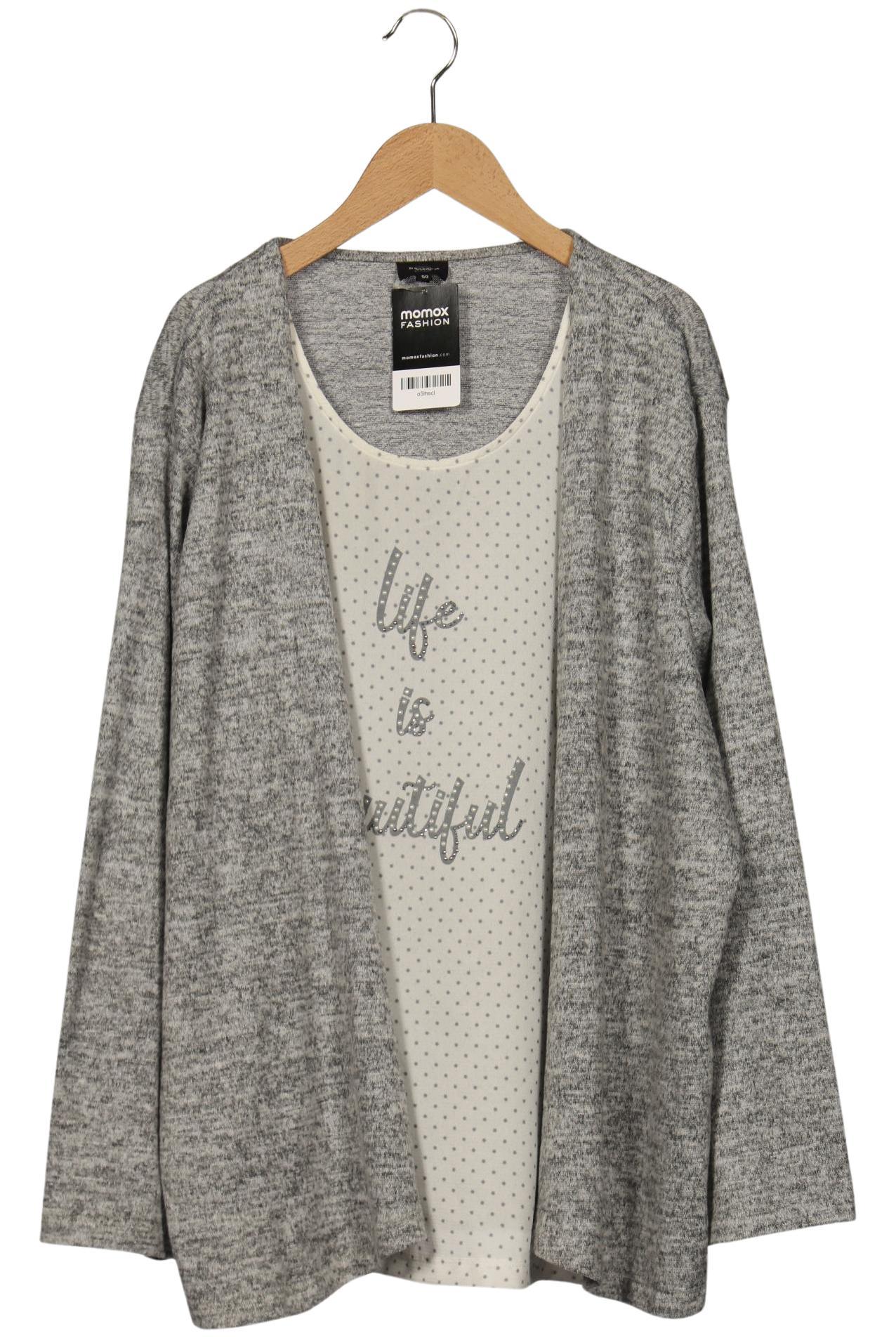 

Bexleys Damen Strickjacke, grau, Gr. 50