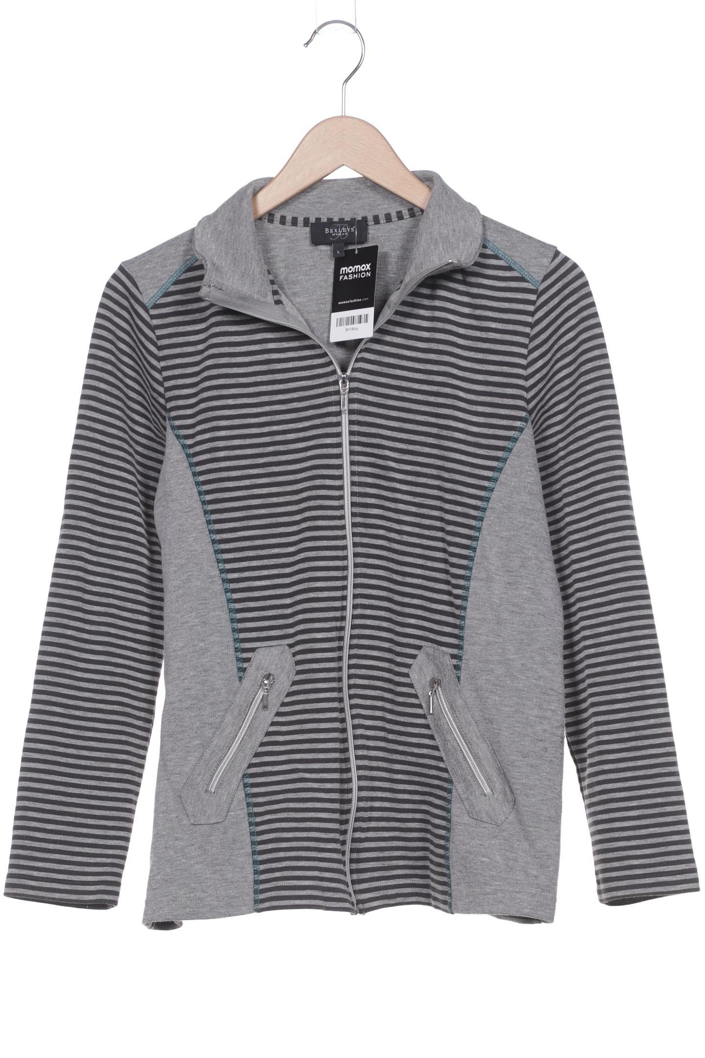 

Bexleys Damen Strickjacke, grau, Gr. 42