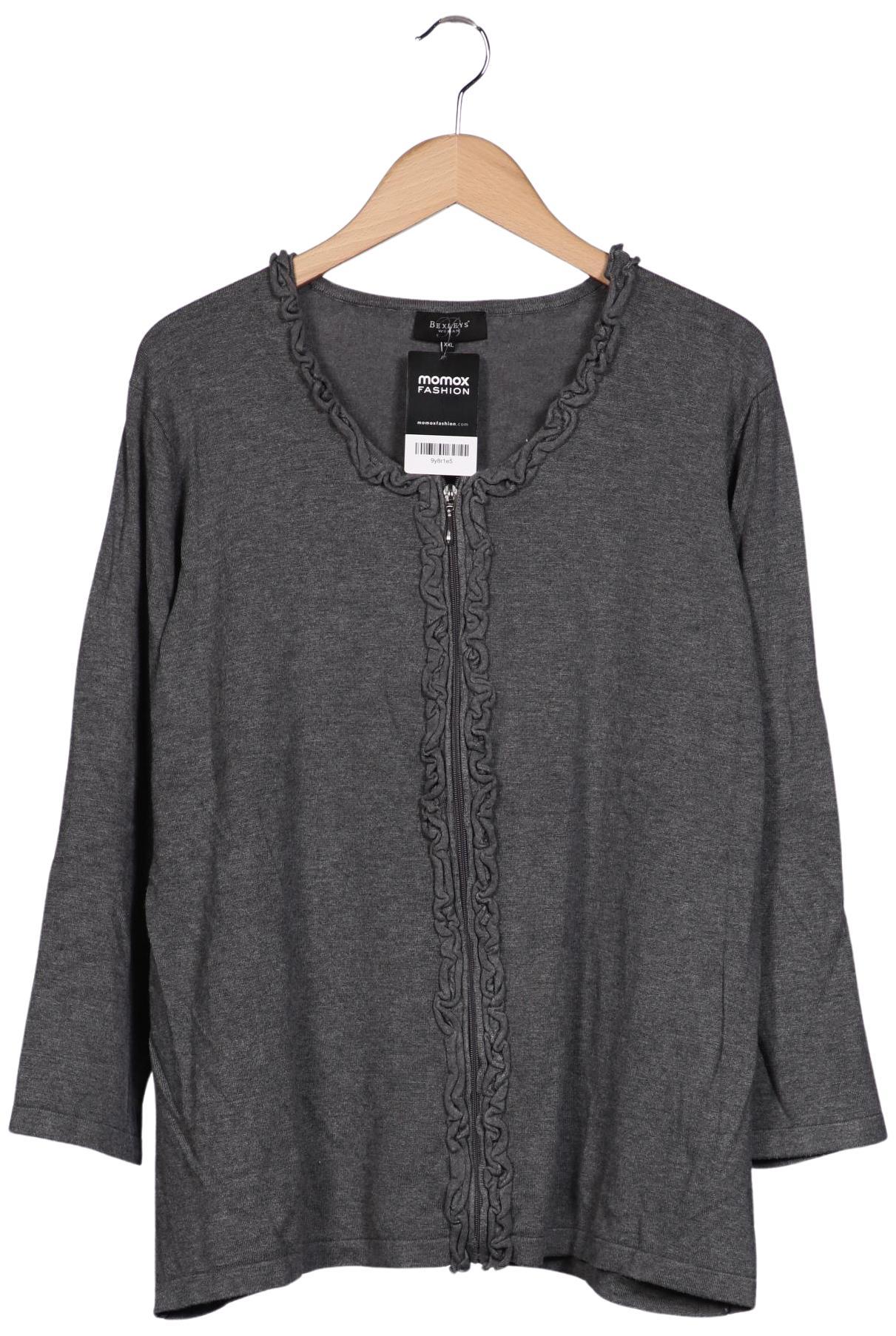 

Bexleys Damen Strickjacke, grau, Gr. 46