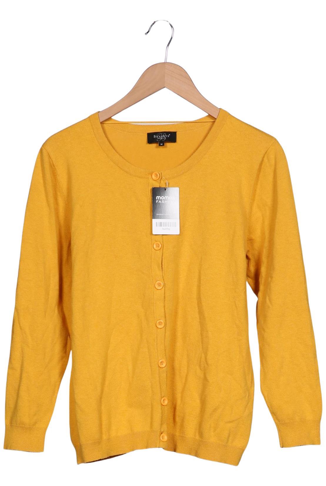 

Bexleys Damen Strickjacke, gelb, Gr. 38