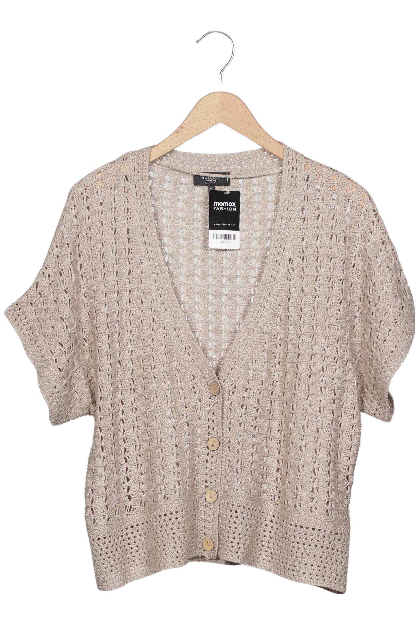 

Bexleys Damen Strickjacke, beige, Gr. 46