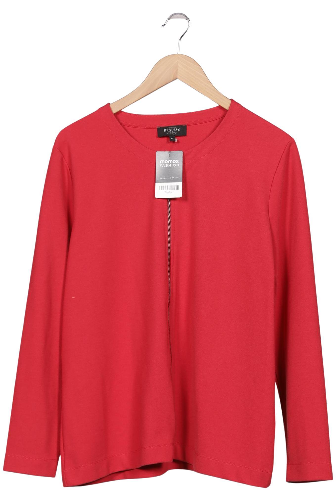 

Bexleys Damen Strickjacke, rot, Gr. 44