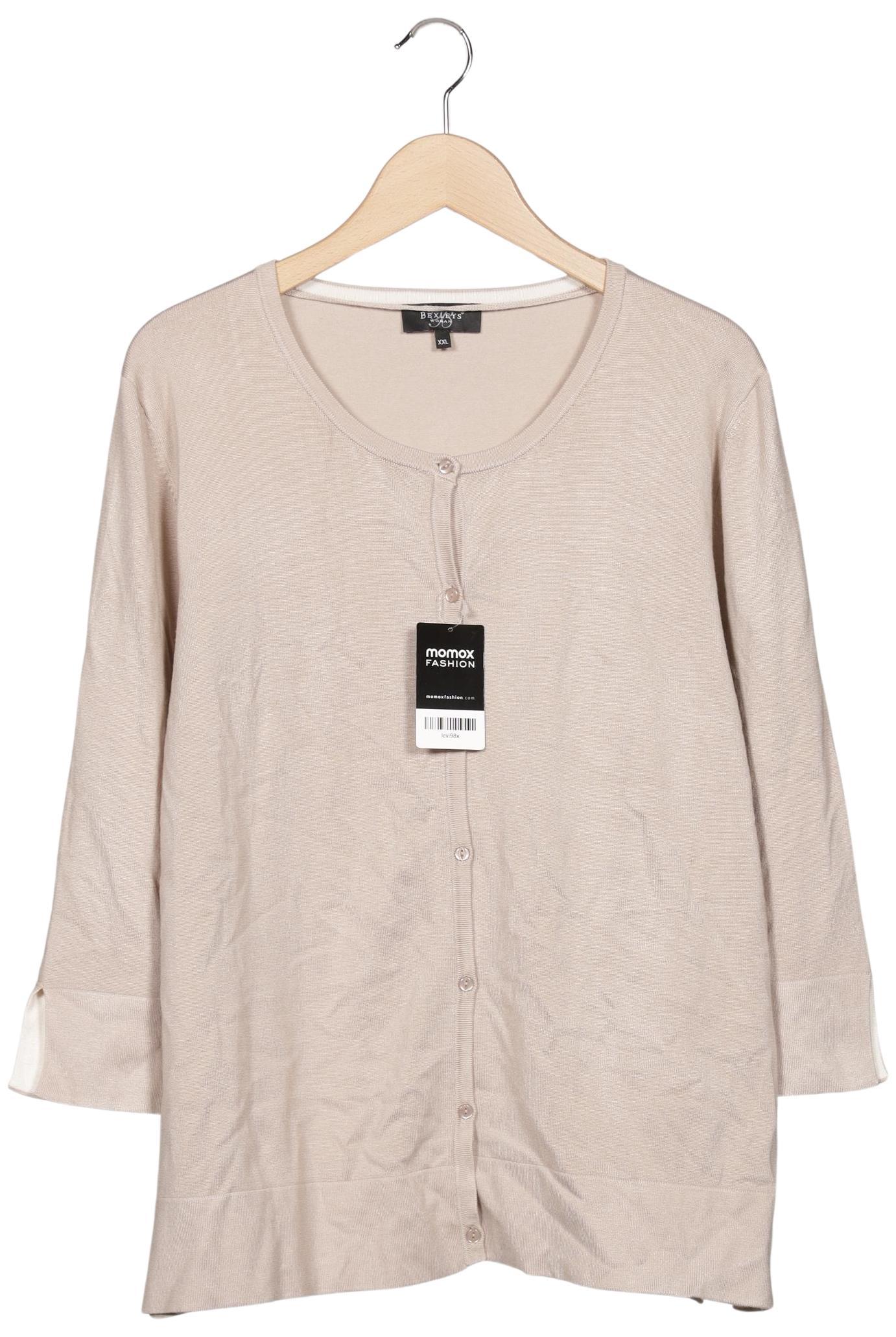 

Bexleys Damen Strickjacke, beige, Gr. 46