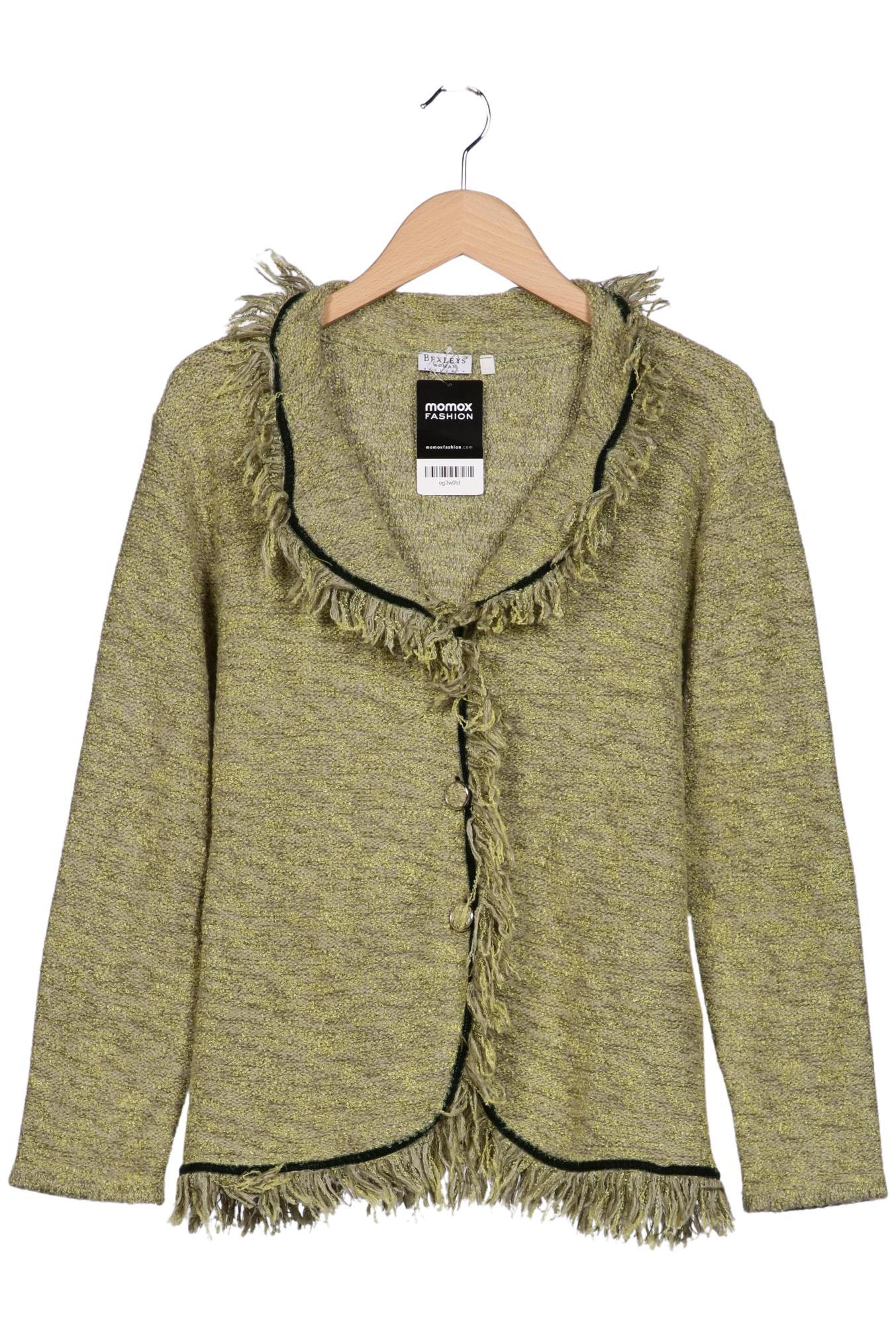 

Bexleys Damen Strickjacke, grün, Gr. 38