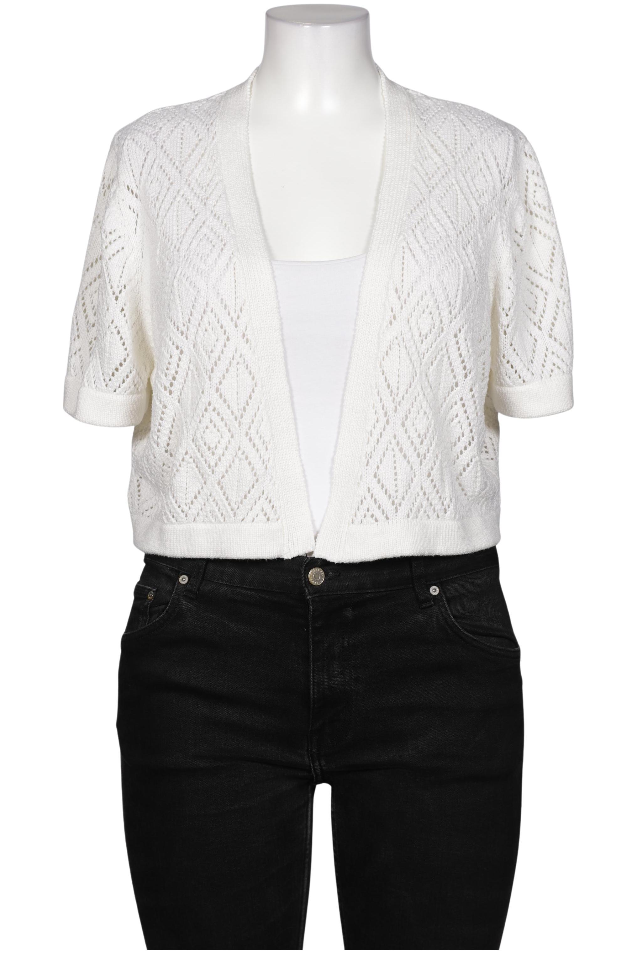 

Bexleys Damen Strickjacke, weiß, Gr. 46