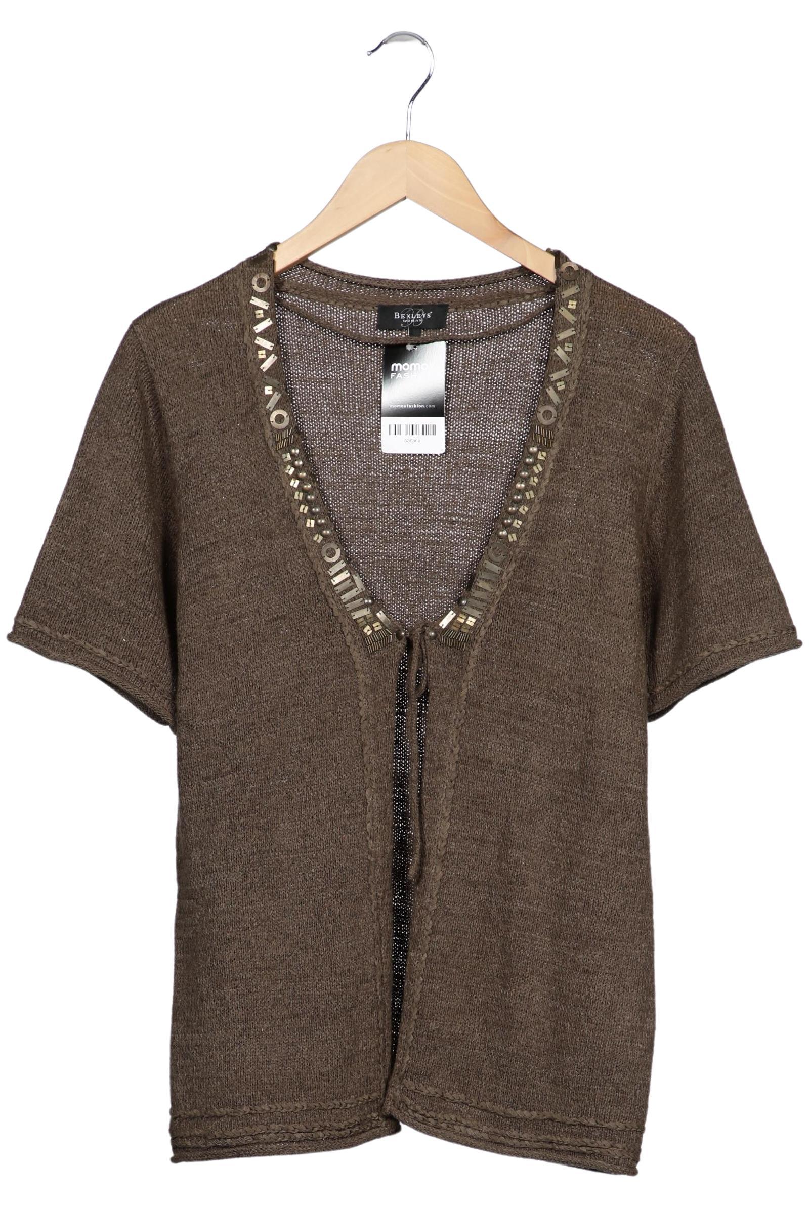 

Bexleys Damen Strickjacke, braun, Gr. 42