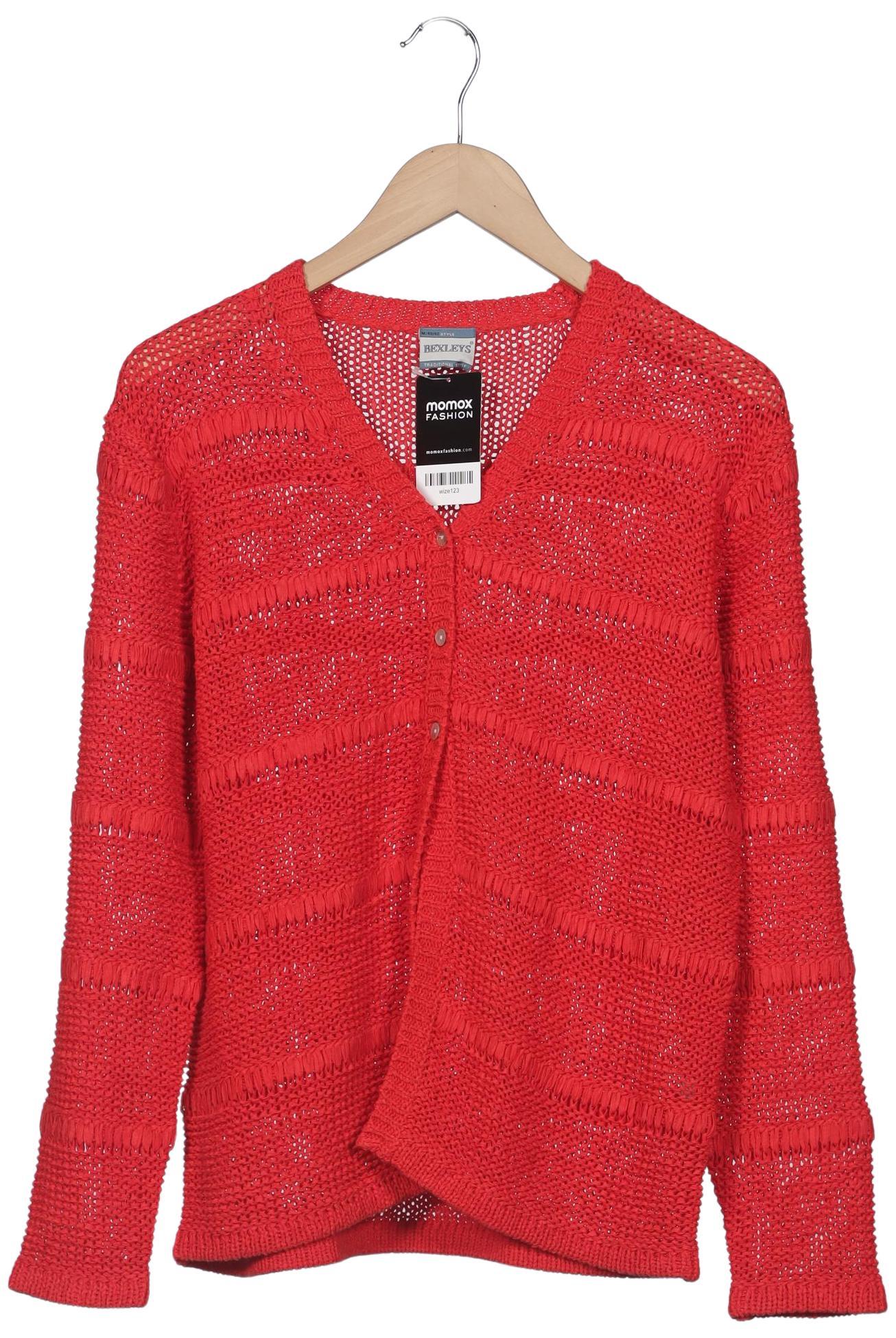 

Bexleys Damen Strickjacke, rot, Gr. 38