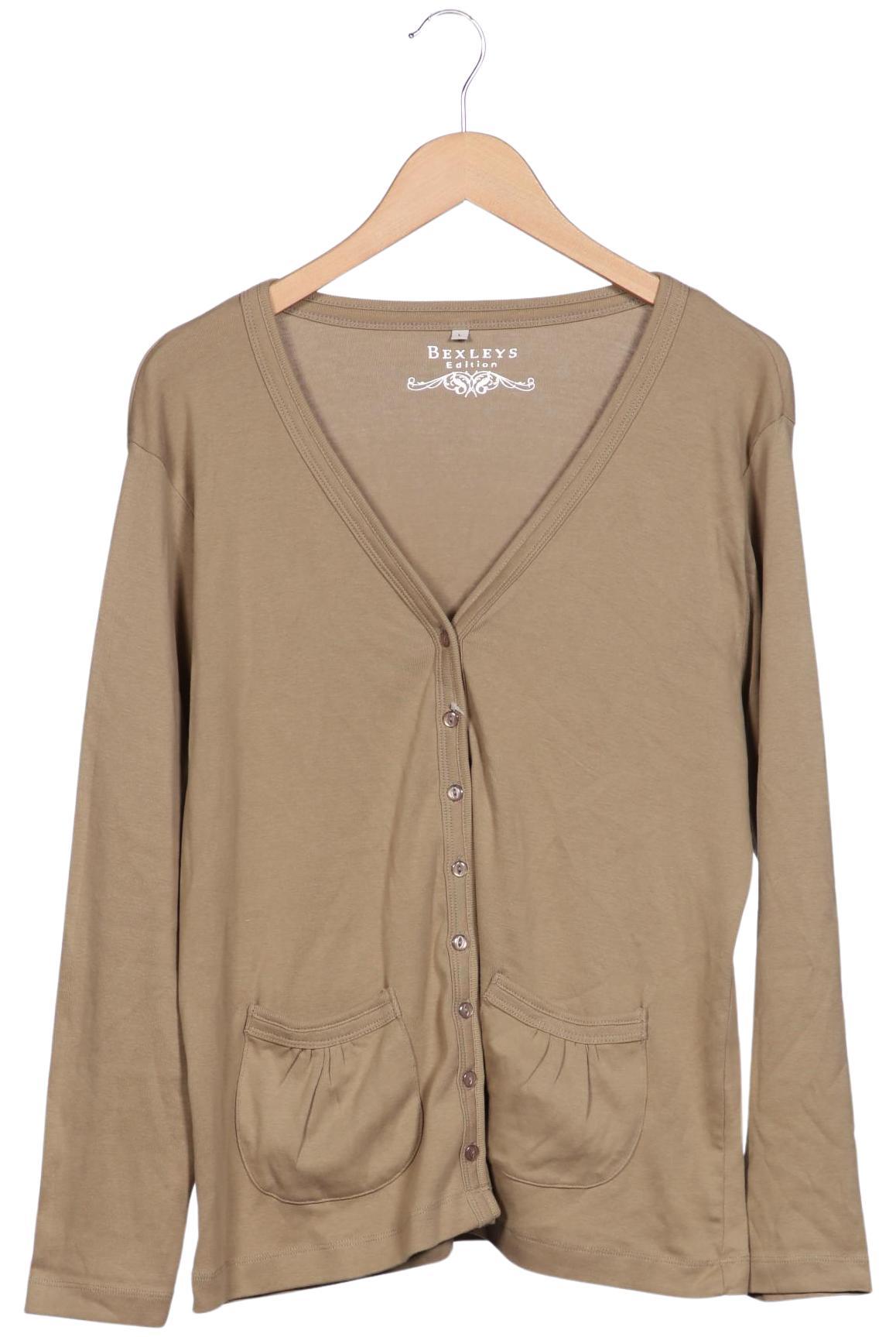 

Bexleys Damen Strickjacke, beige, Gr. 42