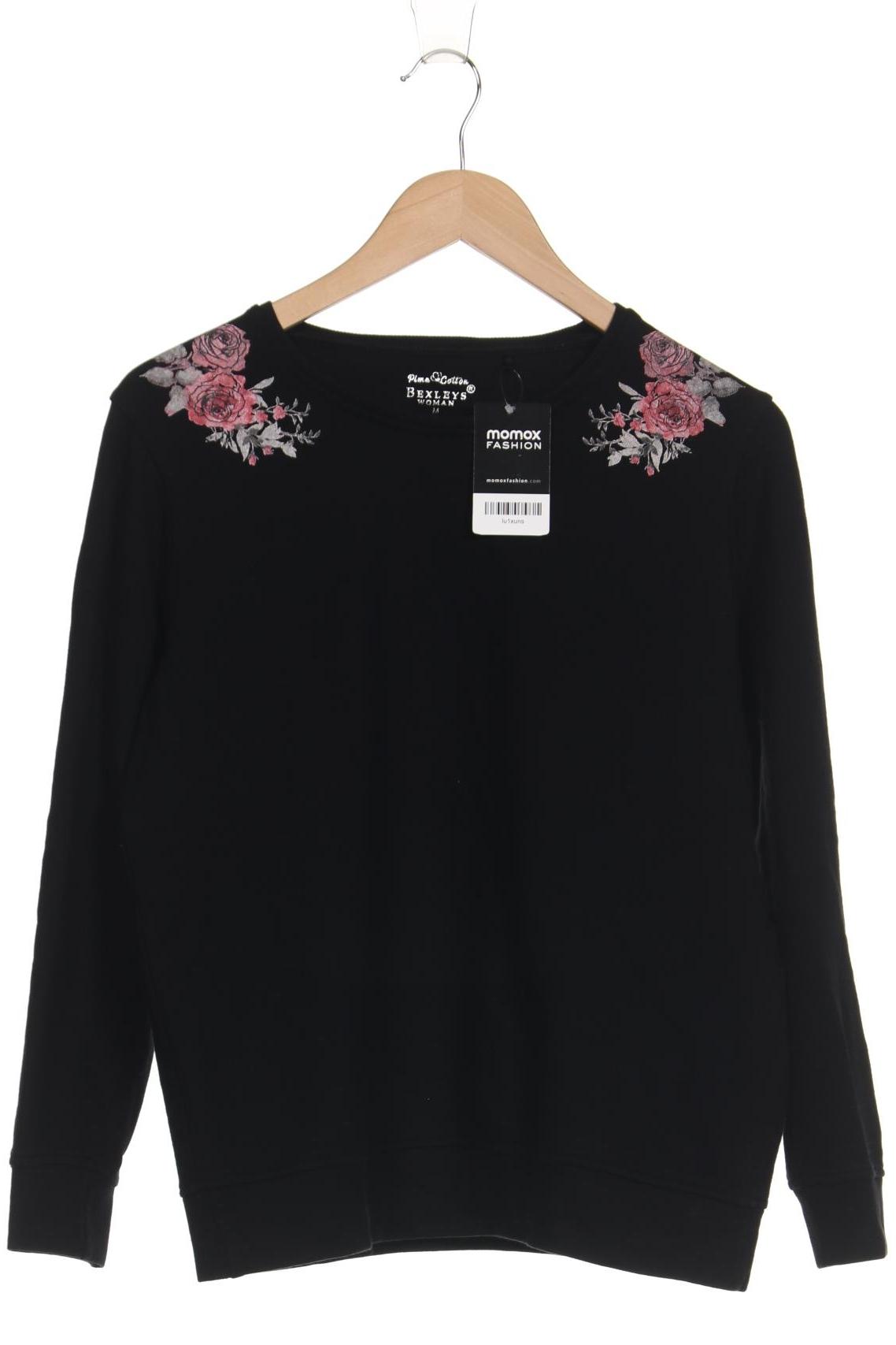 

Bexleys Damen Sweatshirt, schwarz, Gr. 38