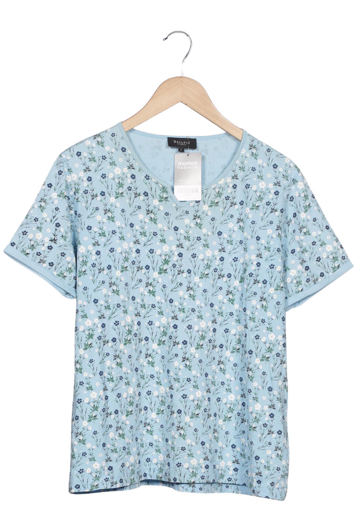 

Bexleys Damen T-Shirt, blau, Gr. 42
