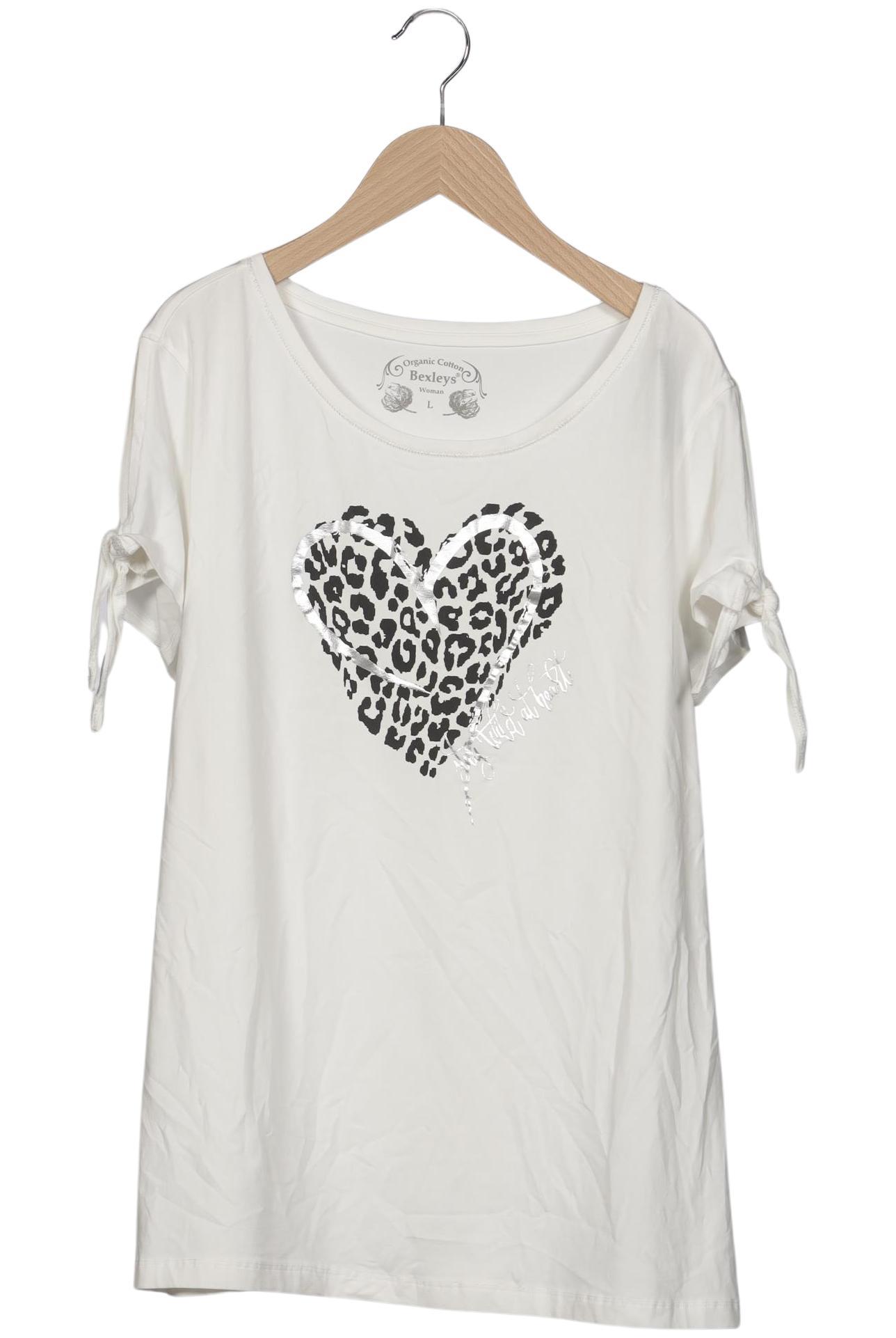 

Bexleys Damen T-Shirt, weiß, Gr. 42