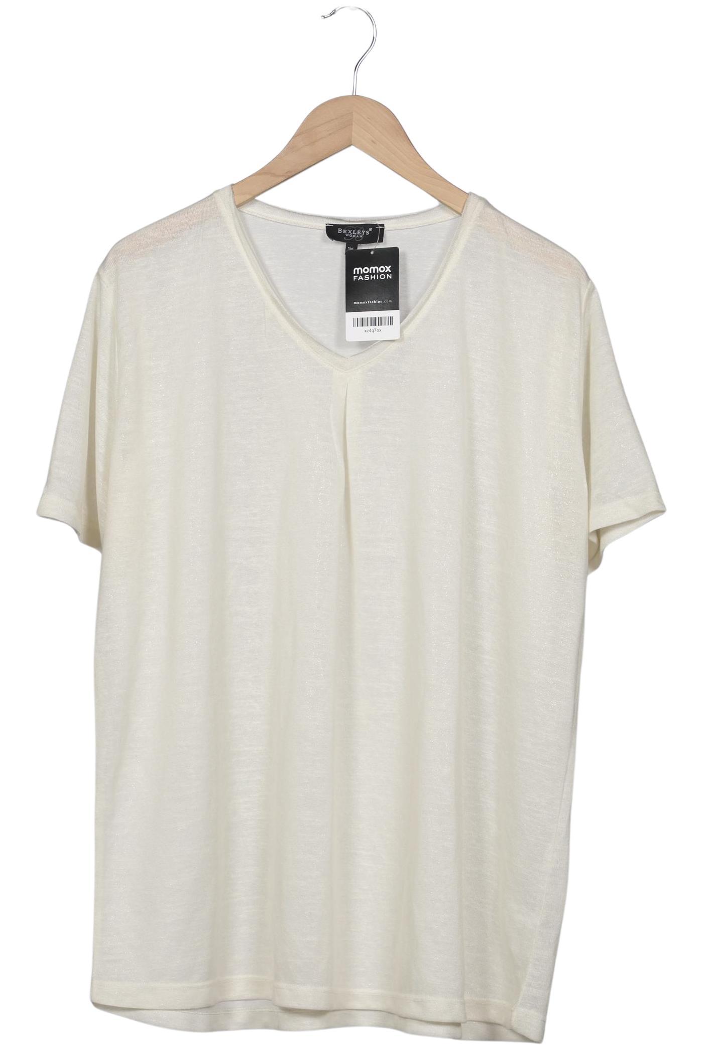 

Bexleys Damen T-Shirt, cremeweiß, Gr. 48