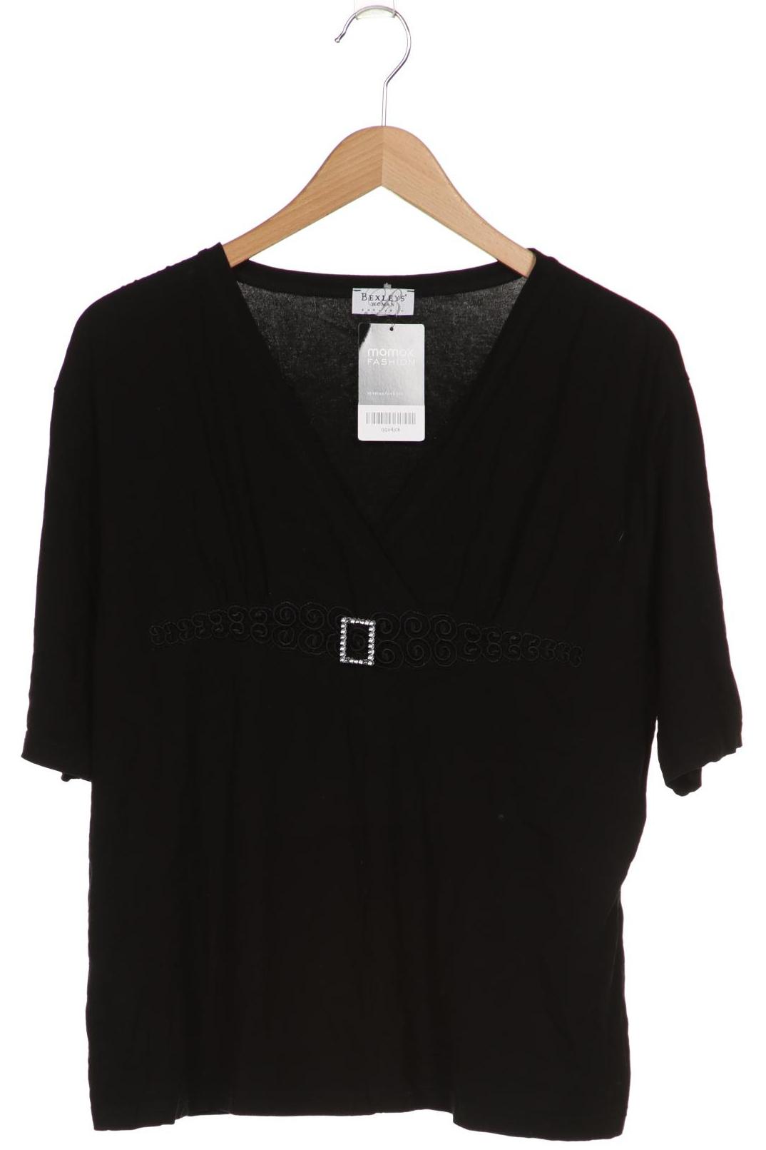 

Bexleys Damen T-Shirt, schwarz, Gr. 44