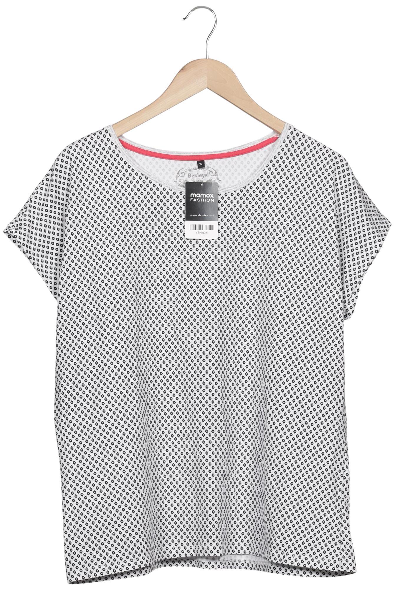 

Bexleys Damen T-Shirt, weiß, Gr. 44