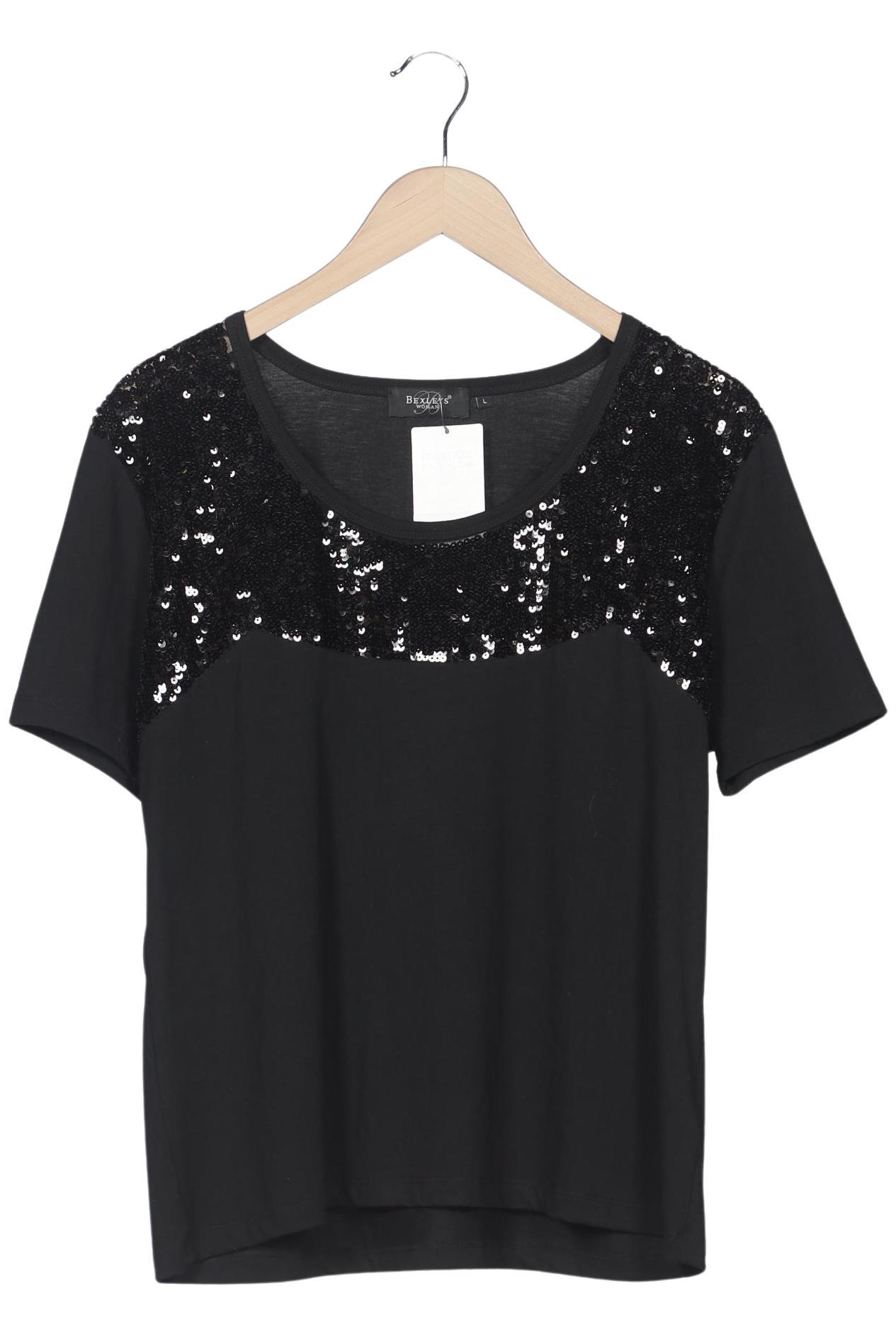 

Bexleys Damen T-Shirt, schwarz, Gr. 42