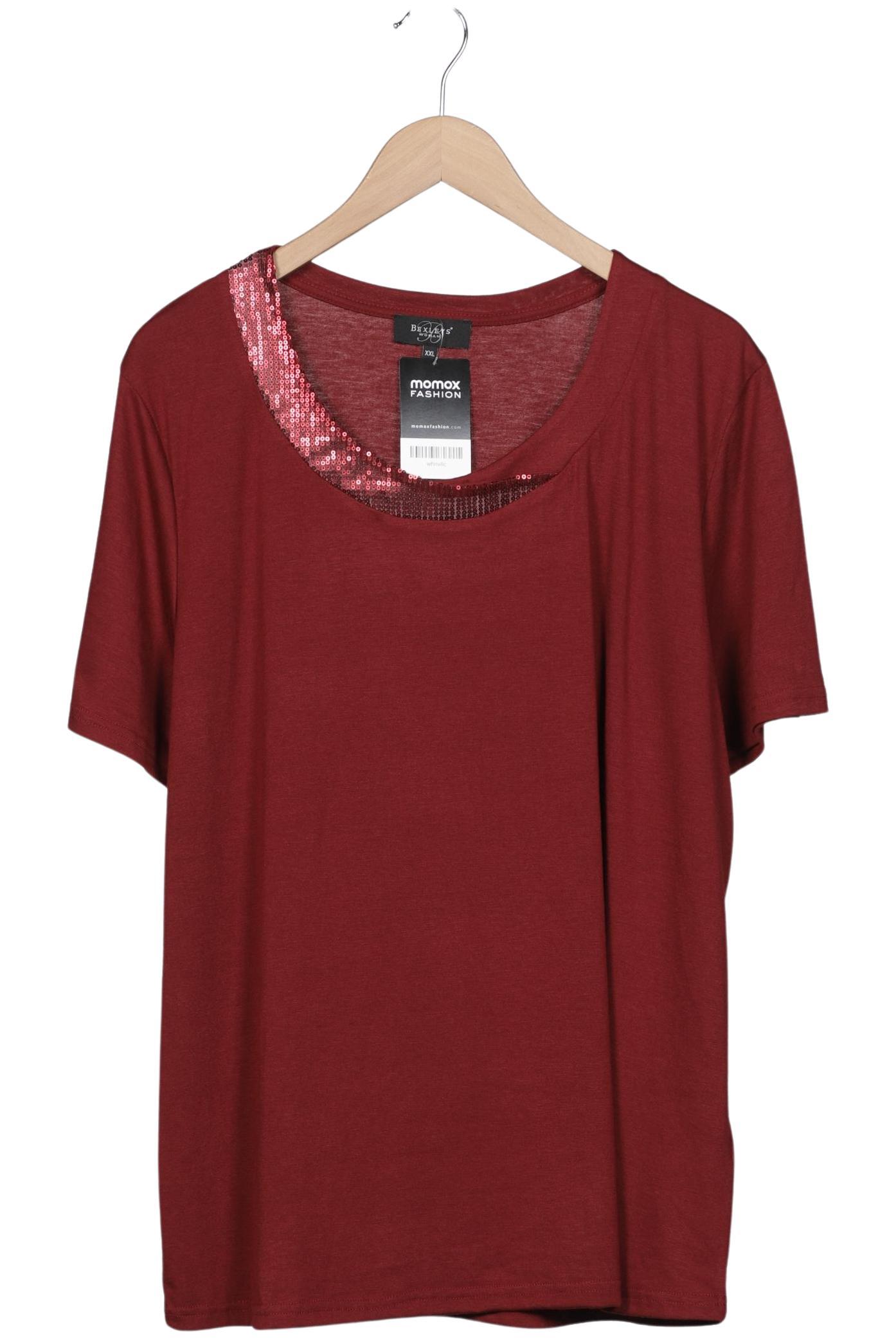 

Bexleys Damen T-Shirt, bordeaux, Gr. 46