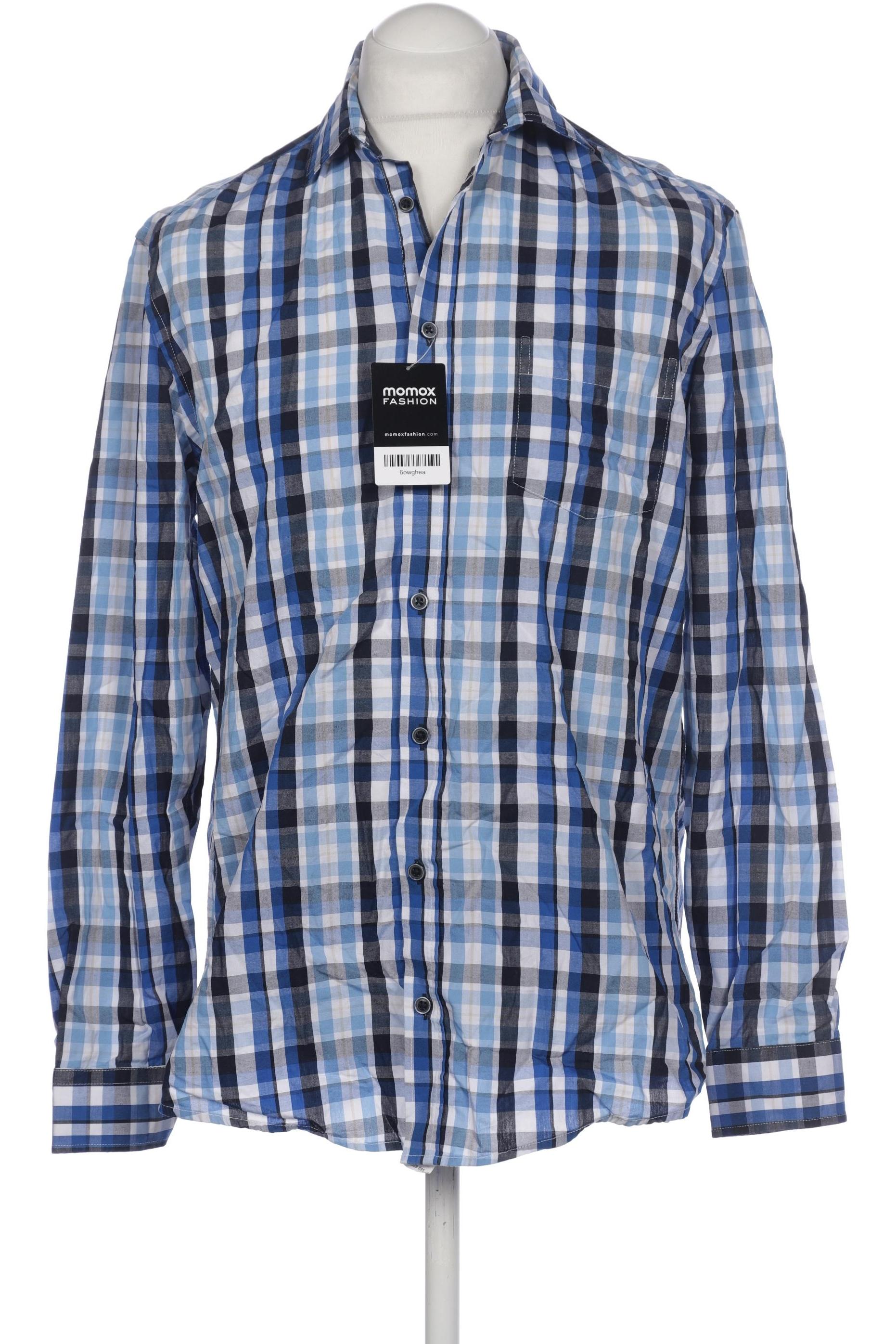 

Bexleys Herren Hemd, blau, Gr. 48