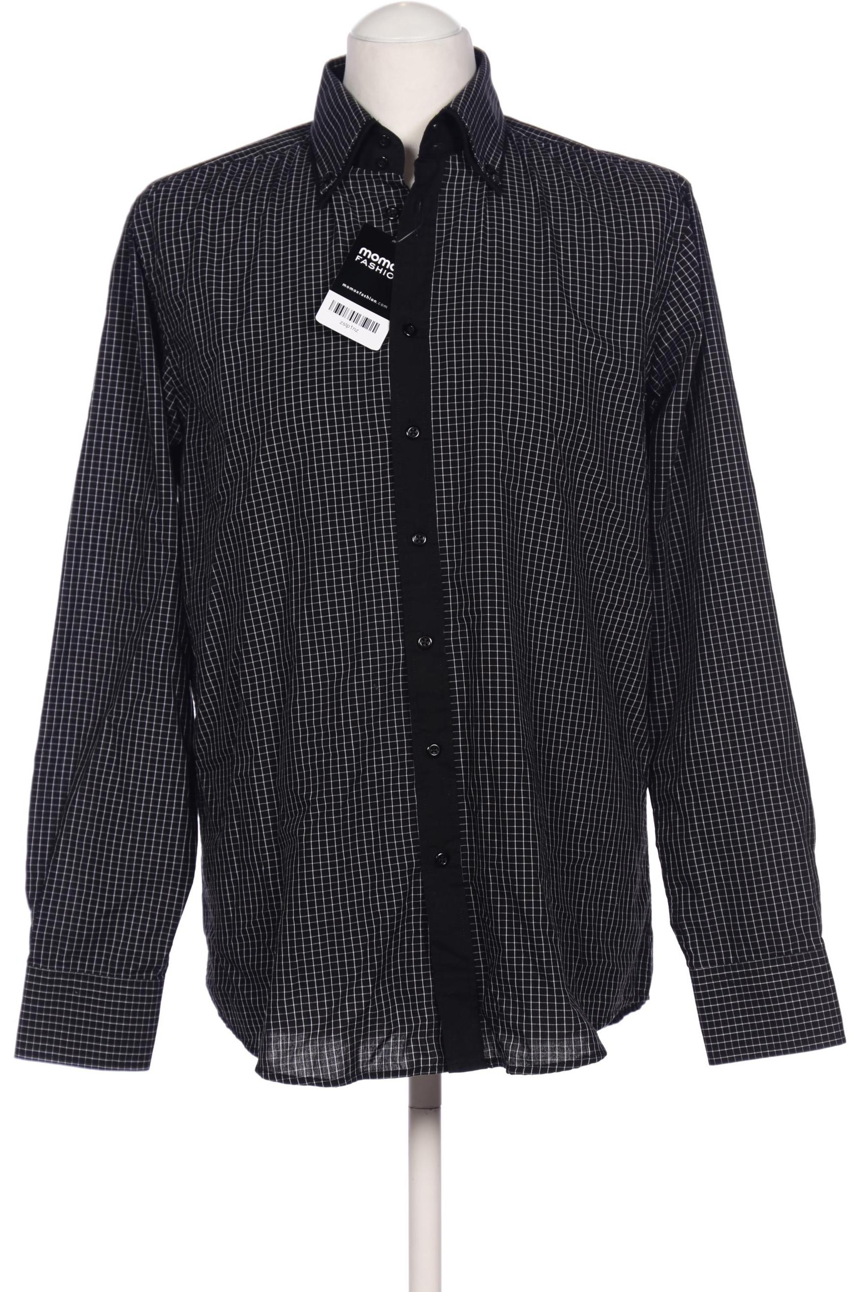 

Bexleys Herren Hemd, schwarz, Gr. 48